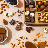 Gourmet Gift Basket with Assorted Truffles & Nuts