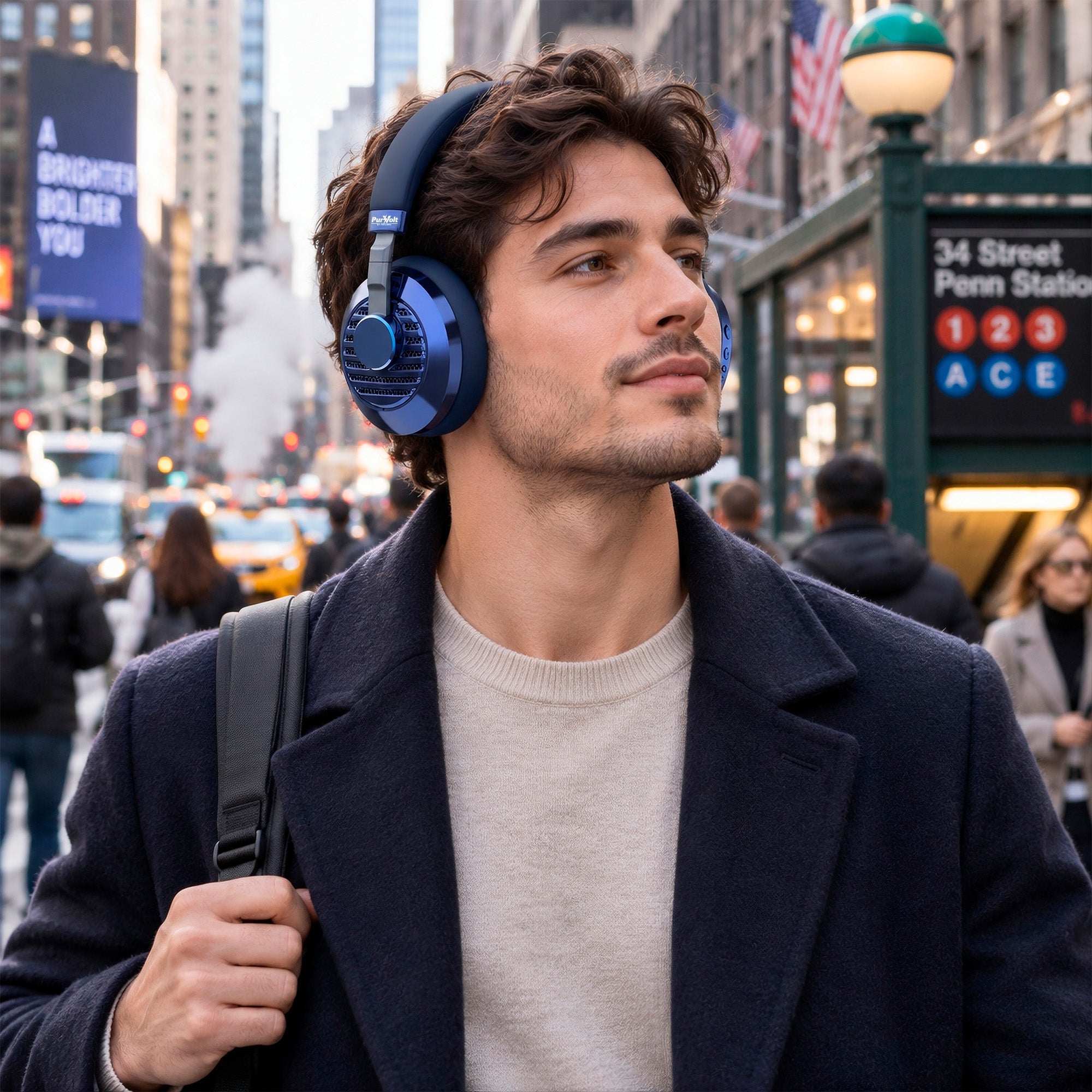 Noise Cancelling Headphones – Bluetooth 6.0 with Up to 37-Hour Battery Life