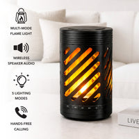 2-in-1 Ambient Flame Lantern Speaker
