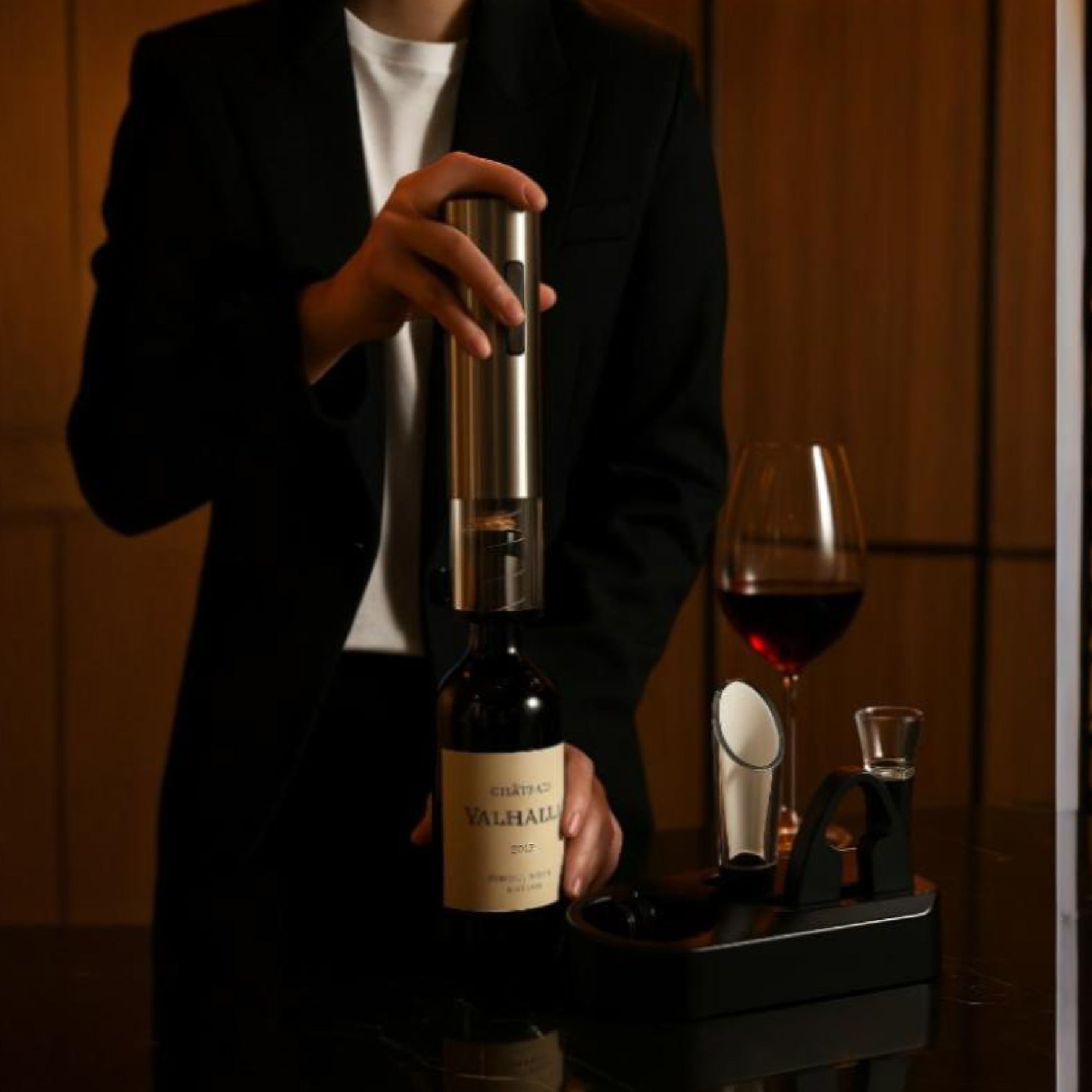 5-Piece Electric Wine Opener Set