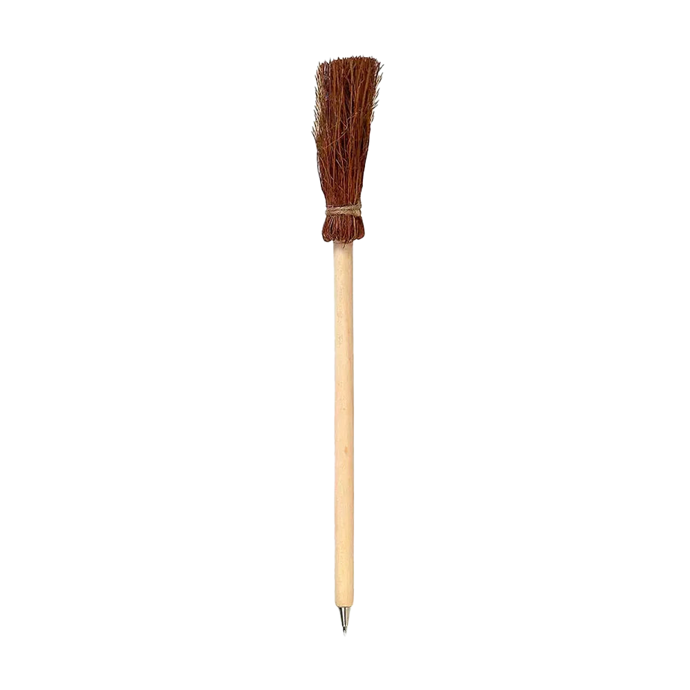 Wooden Broomstick Pen