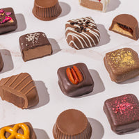 Christmas Chocolate Gift – Gourmet Belgium Truffle Gift Box with Over 30 Assorted Holiday Chocolates