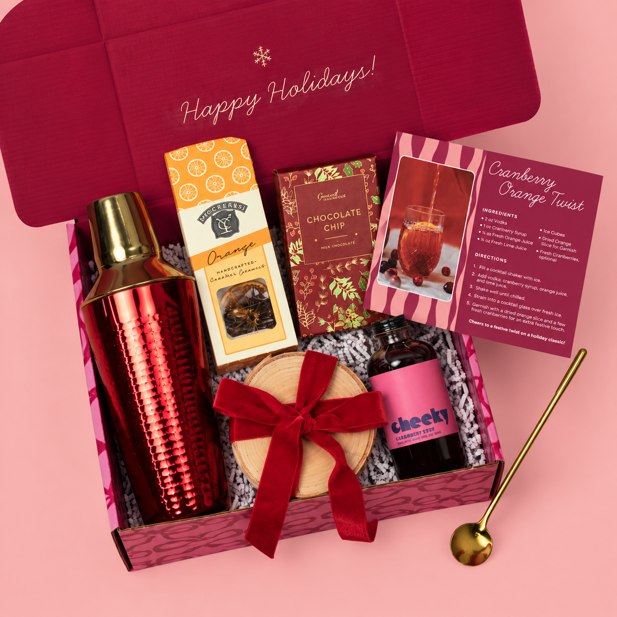 Cranberry Orange Twist Box