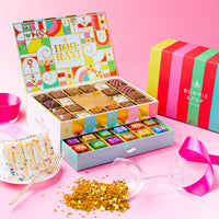 Birthday Chocolate Gift Basket – Gourmet Chocolate Birthday Gift Box with Assorted Truffles, Caramels & Pretzels