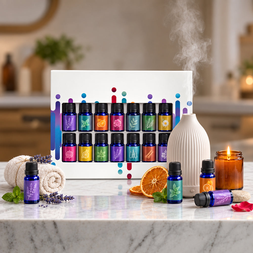 14 Pack Aromatherapy Essential Oil Gift Set