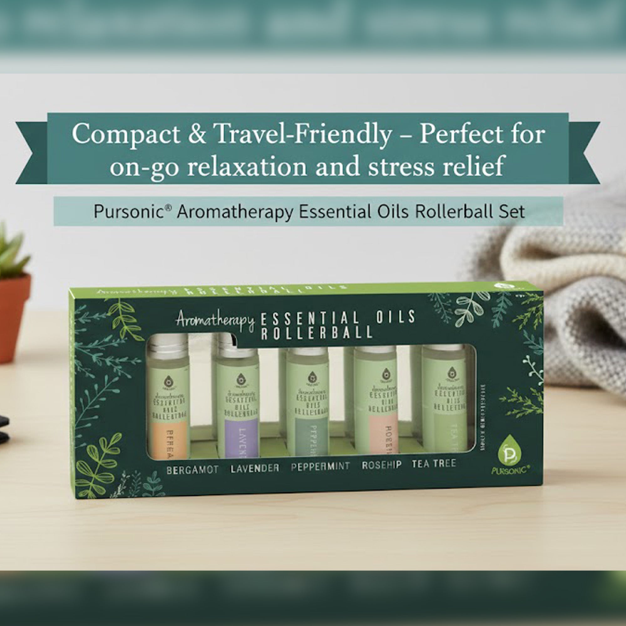 Aromatherapy Essential Oils Rollerballs