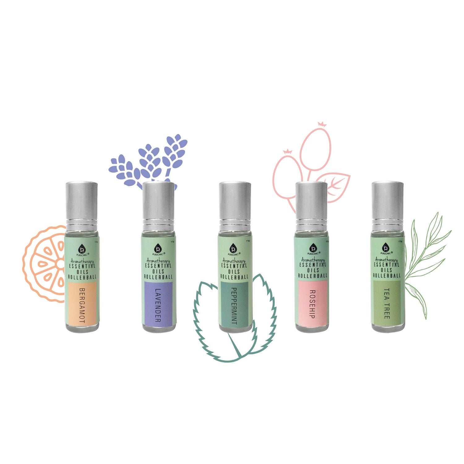 Aromatherapy Essential Oils Rollerballs