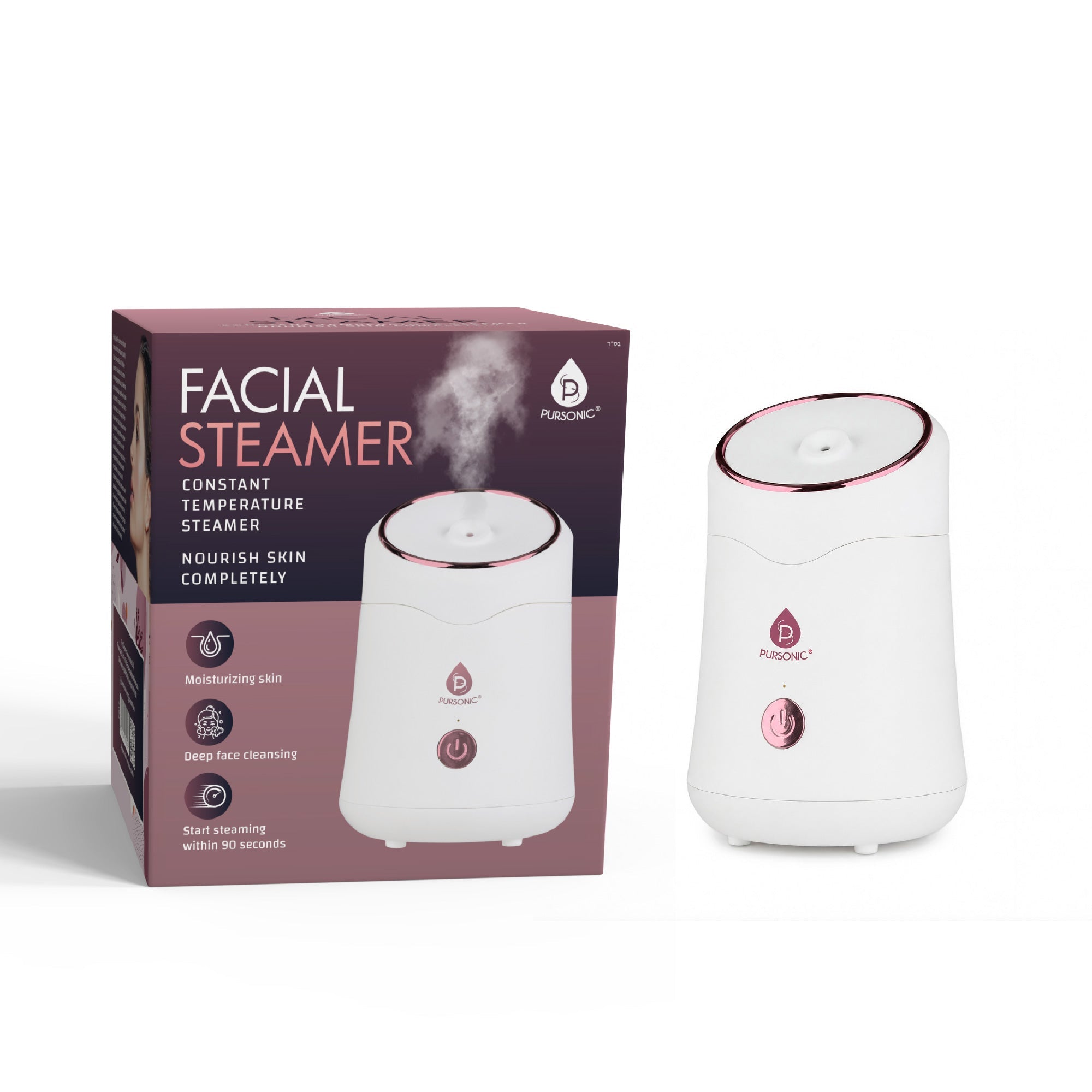 Facial Steamer for Deep Cleansing, Hydration & Pore Care