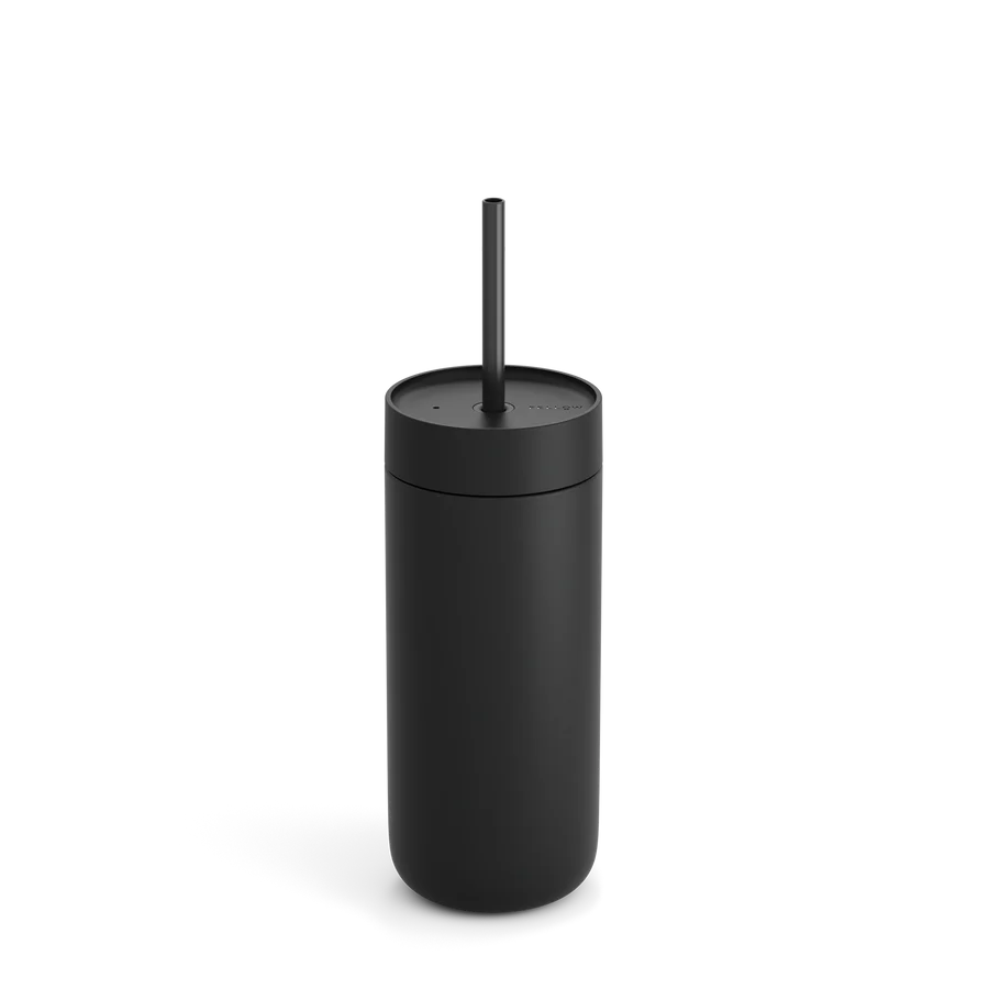 Stylish tumbler keeps cold brew, cocktails, or kombucha perfectly chilled. Ideal for enjoying drinks in style anywhere.