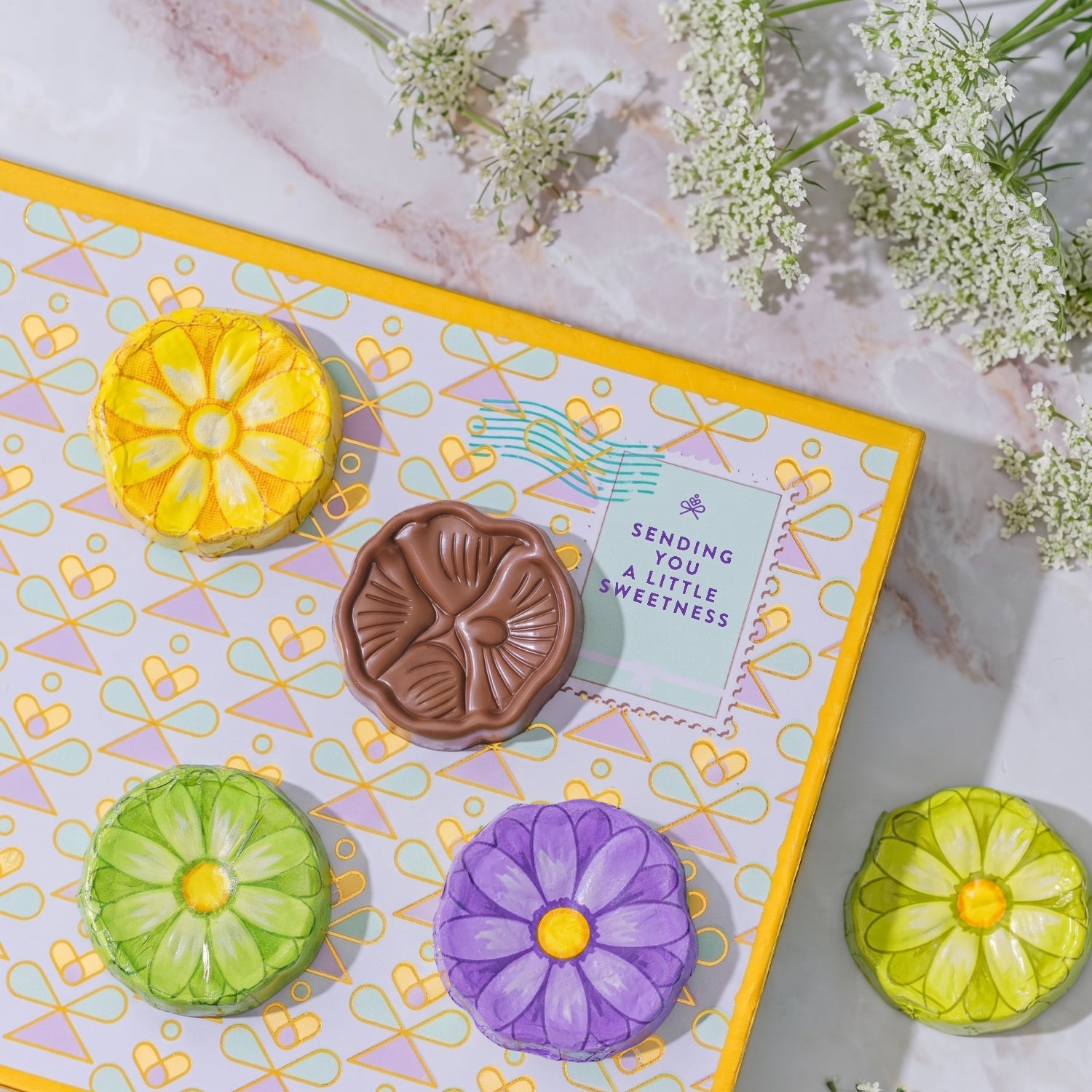 Get Well Soon Chocolate Gift Box | Edible Greeting Card