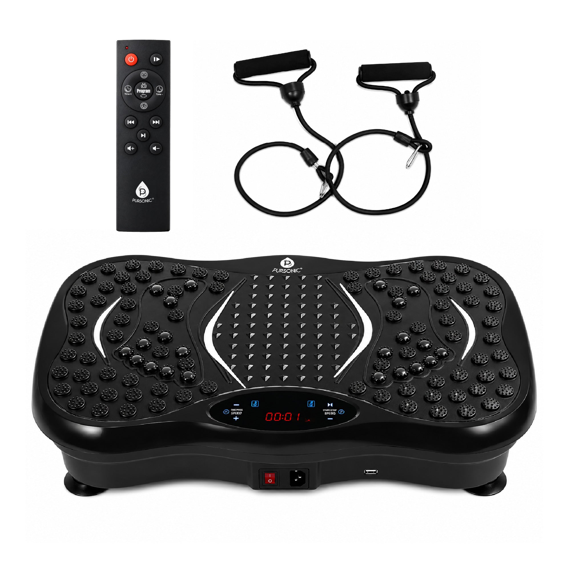 Vibration Plate Fitness Platform – Full-Body Exercise Machine