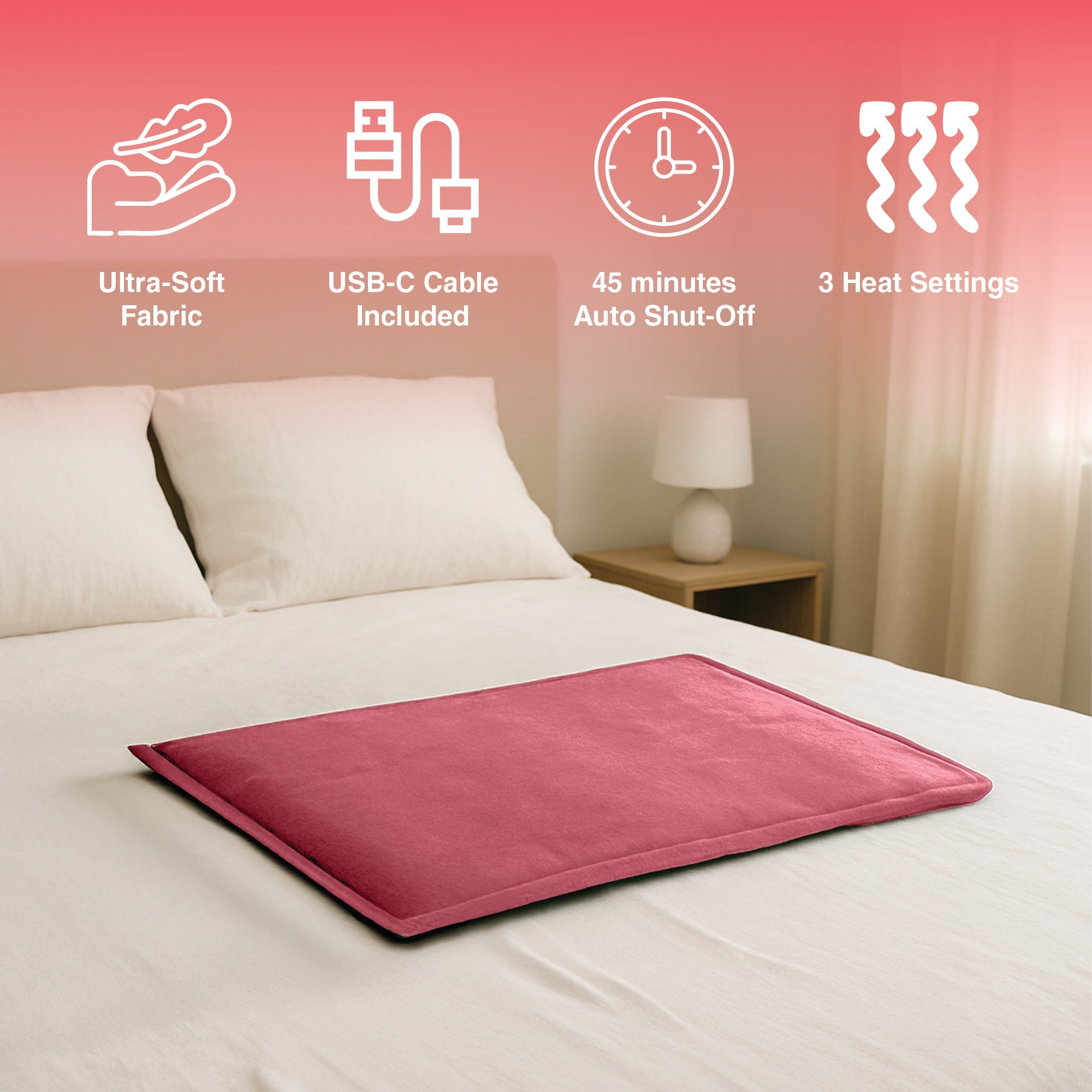 Comfort Duo: Extra Large Electric Heating Pads