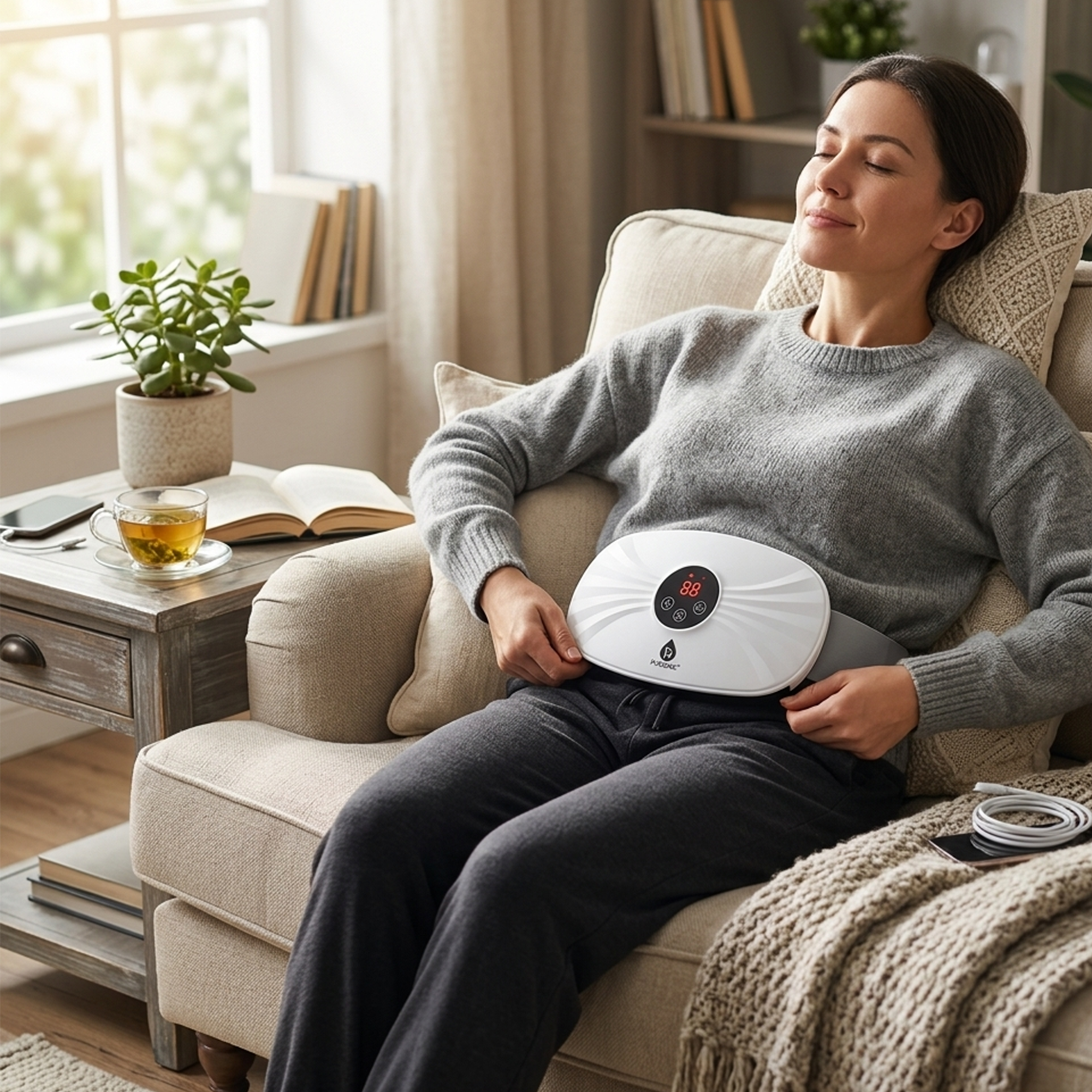 Rechargeable Stomach & Back Massager