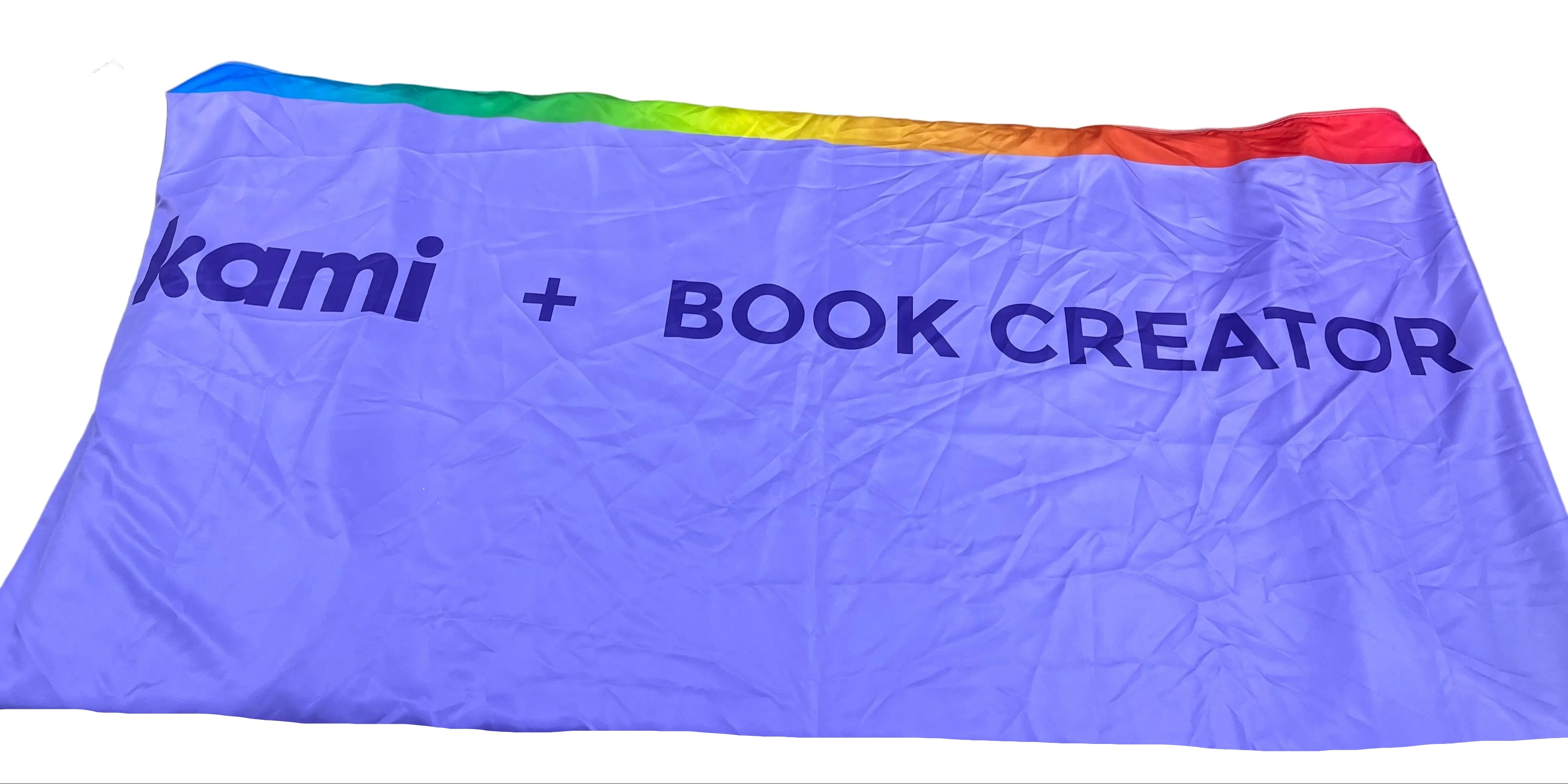 Kami x Book Creator 10 x 10 Rainbow Banner