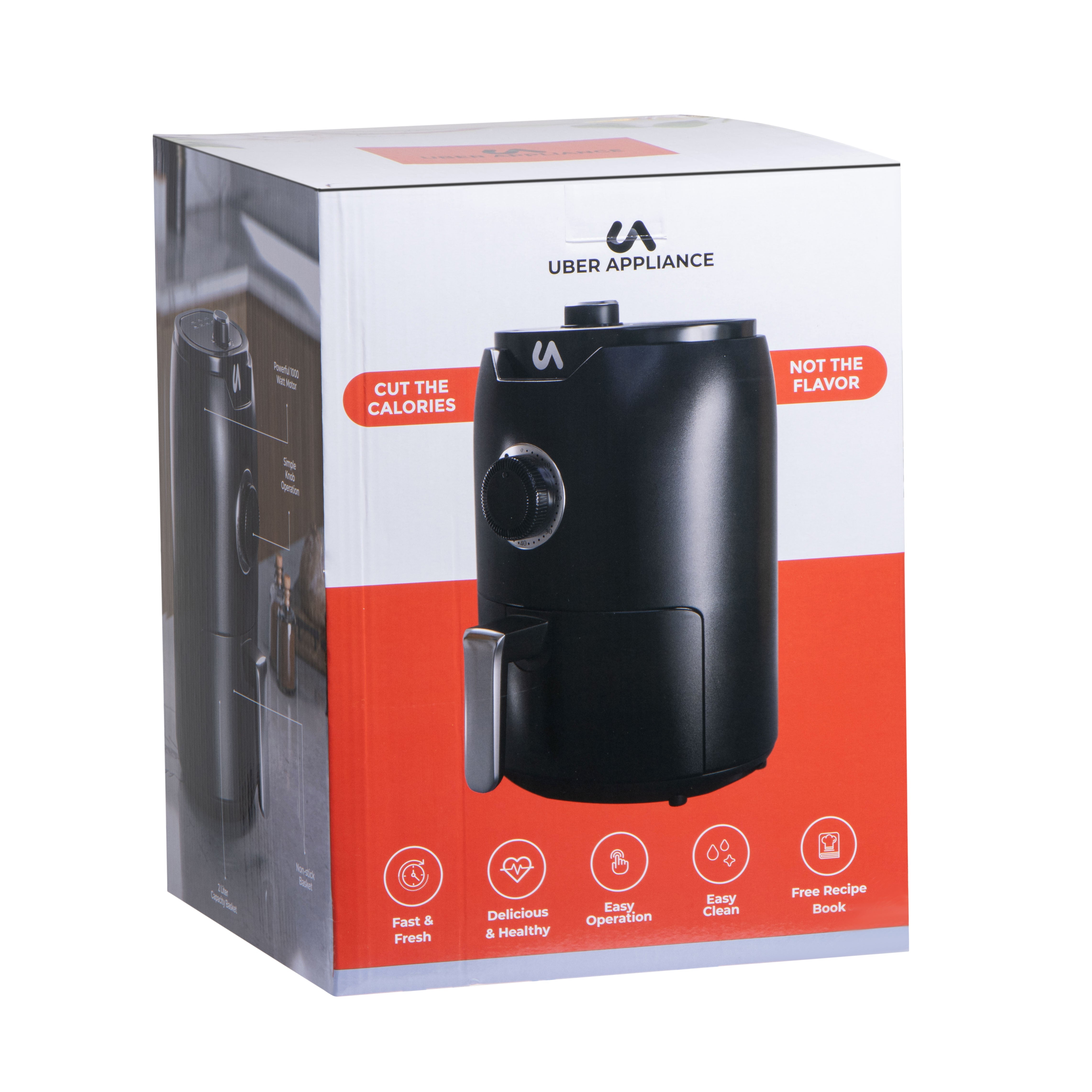 Air Fryer Mini PFOA/PTFE Free Ceramic non stick - 2Qt