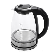 Electric Tea Kettle - 1.8L Glass & Stainless Steel Electric Tea Kettle