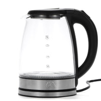Electric Tea Kettle - 1.8L Glass & Stainless Steel Electric Tea Kettle