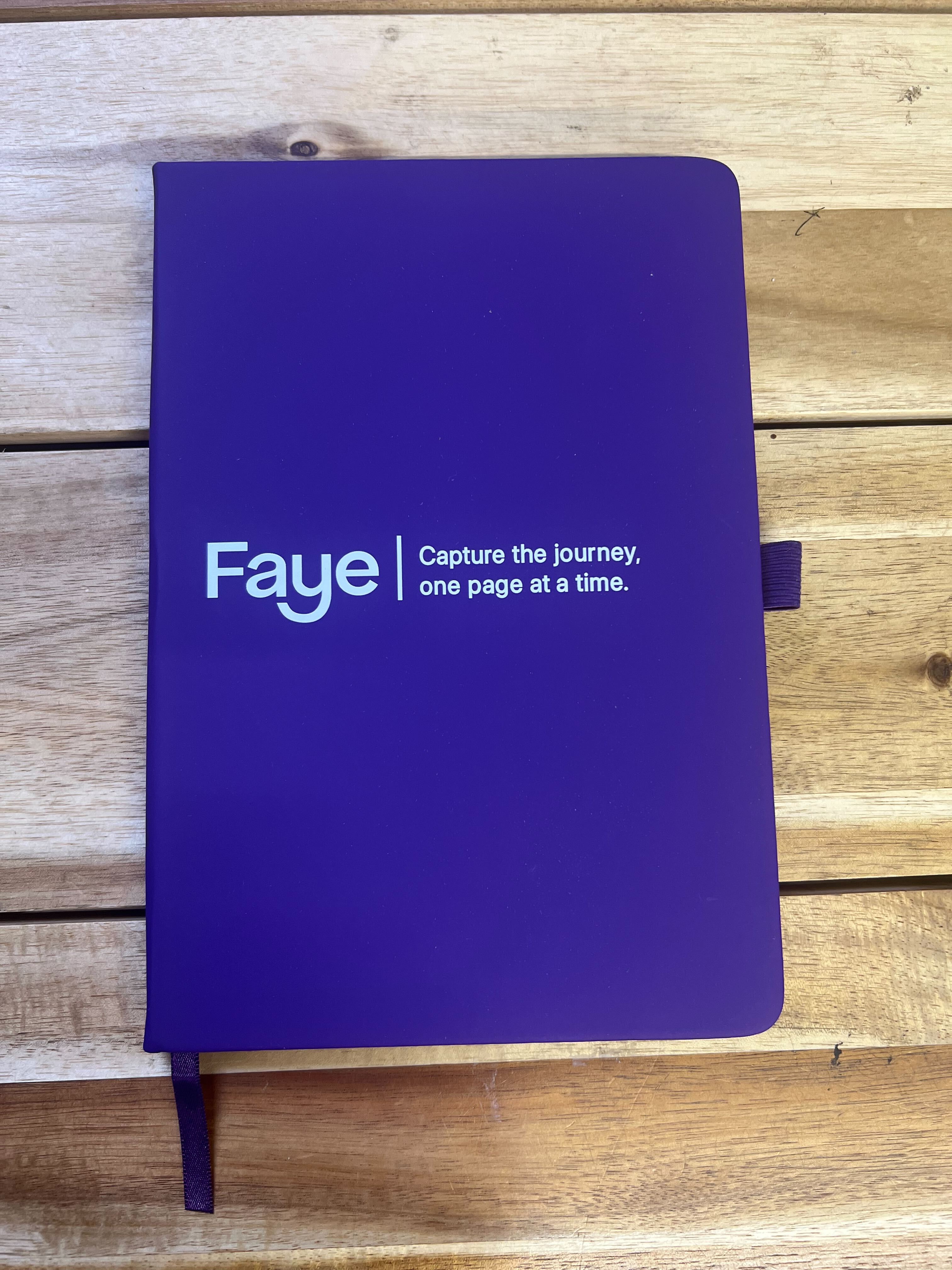 With Faye Notebook