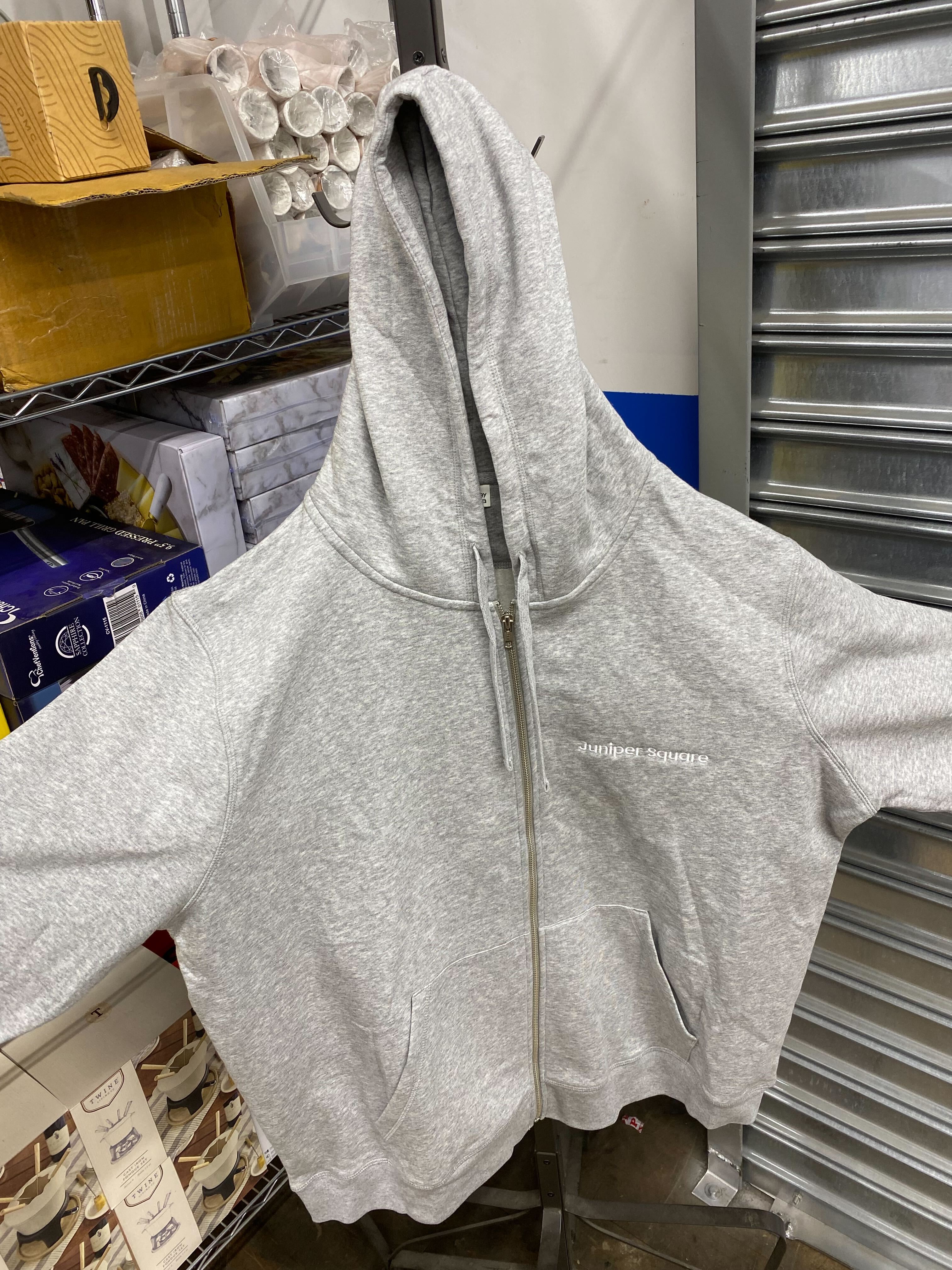 Juniper Square -Zip Up Hoodie