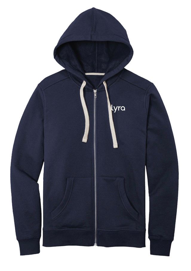 Lyra Blue Hooded Sweatshirt