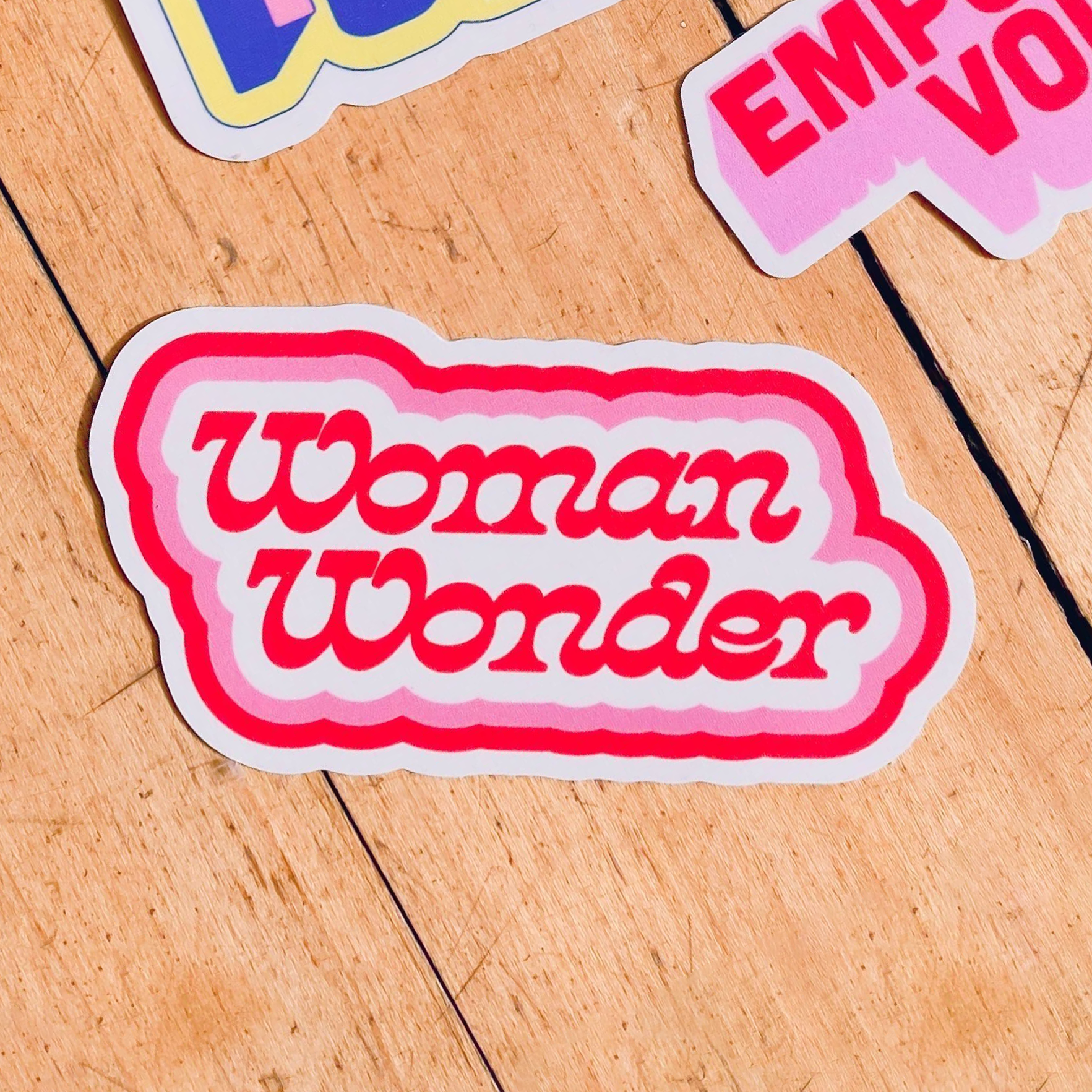 Woman Wonder Sticker