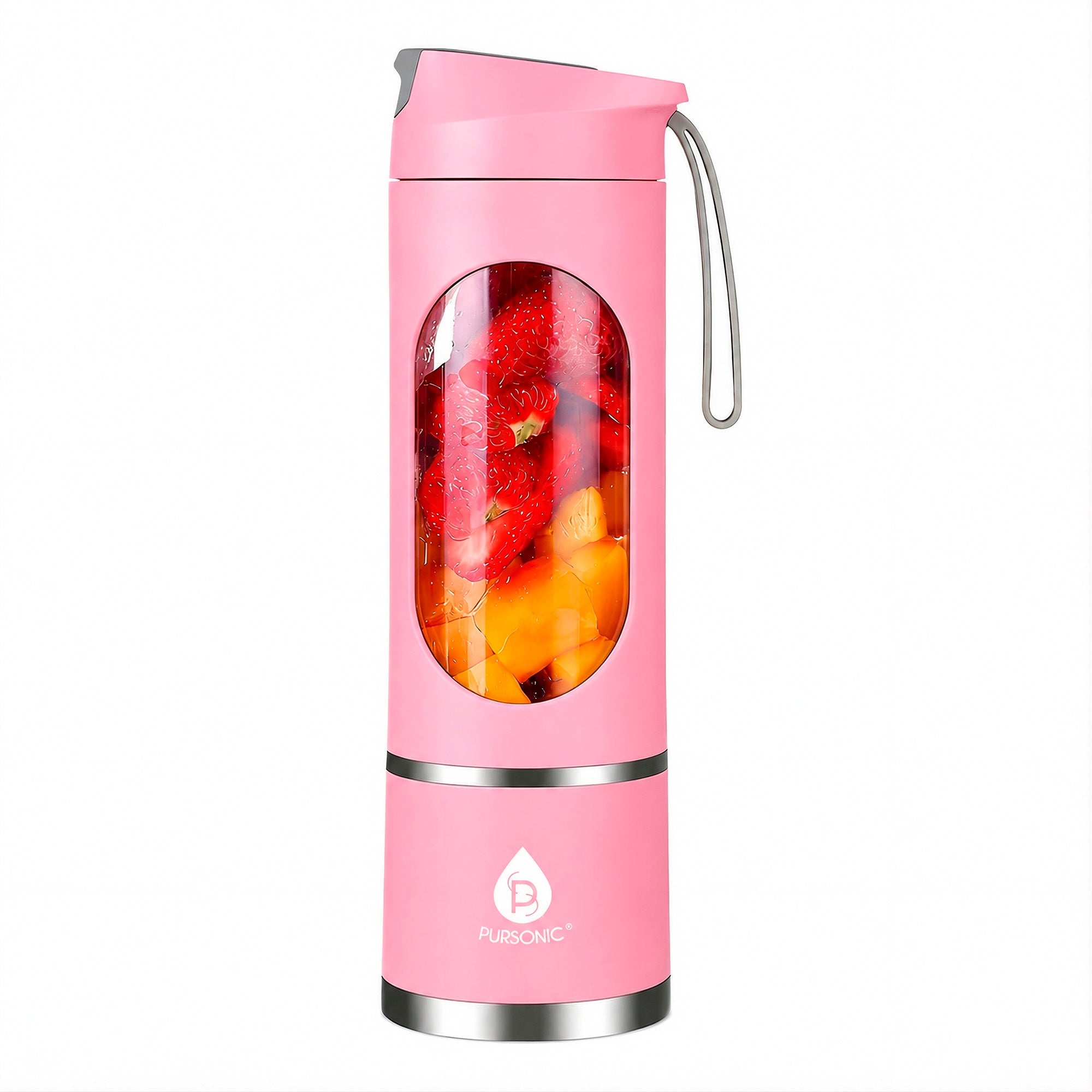 USB Portable Juicer & Blender Cup – On-the-Go 12-Blade Smoothie Maker with 3-Speed Motor & USB-C Fast Charging