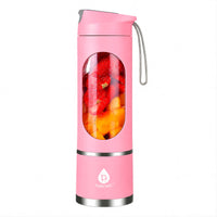 USB Portable Juicer & Blender Cup – On-the-Go 12-Blade Smoothie Maker with 3-Speed Motor & USB-C Fast Charging