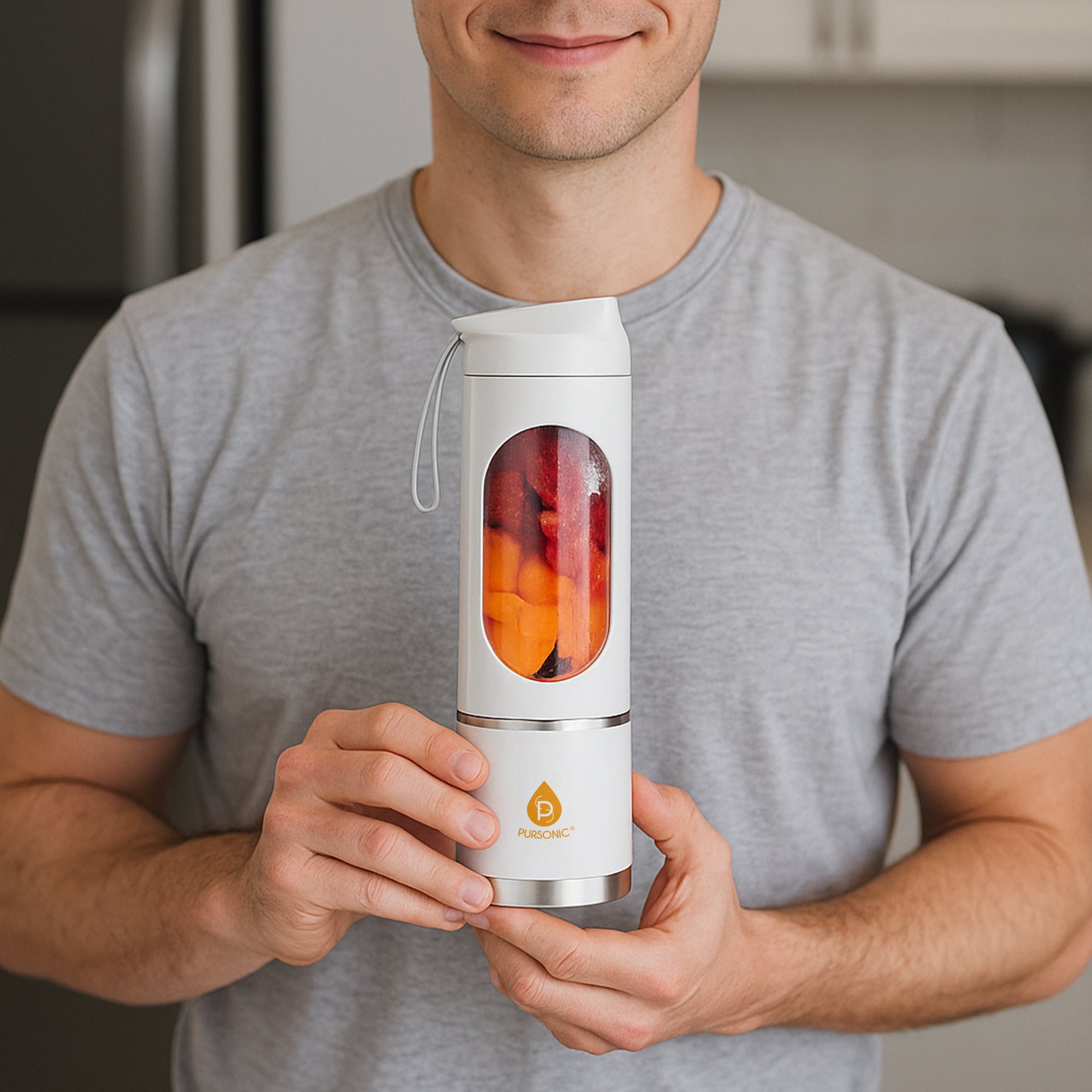 USB Portable Juicer & Blender Cup – On-the-Go 12-Blade Smoothie Maker with 3-Speed Motor & USB-C Fast Charging