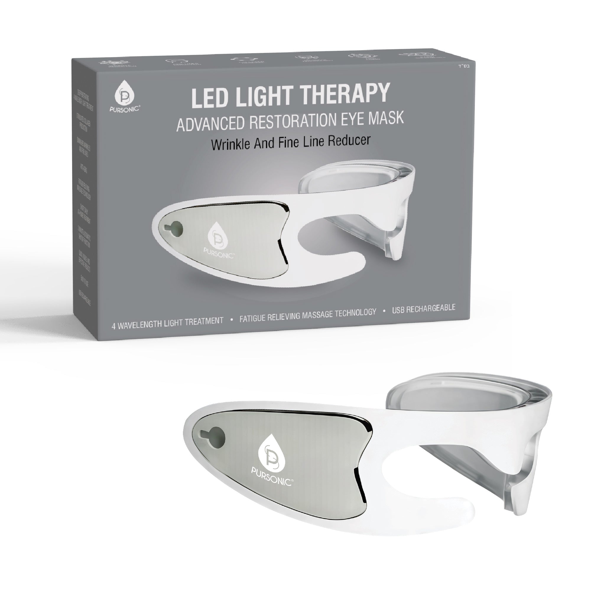 LED Light Therapy Advanced Restoration Eye Mask – Anti-Aging, Collagen-Boosting, At-Home Treatment