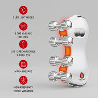 5-in-1 LED Light Therapy Skin Roller Massager