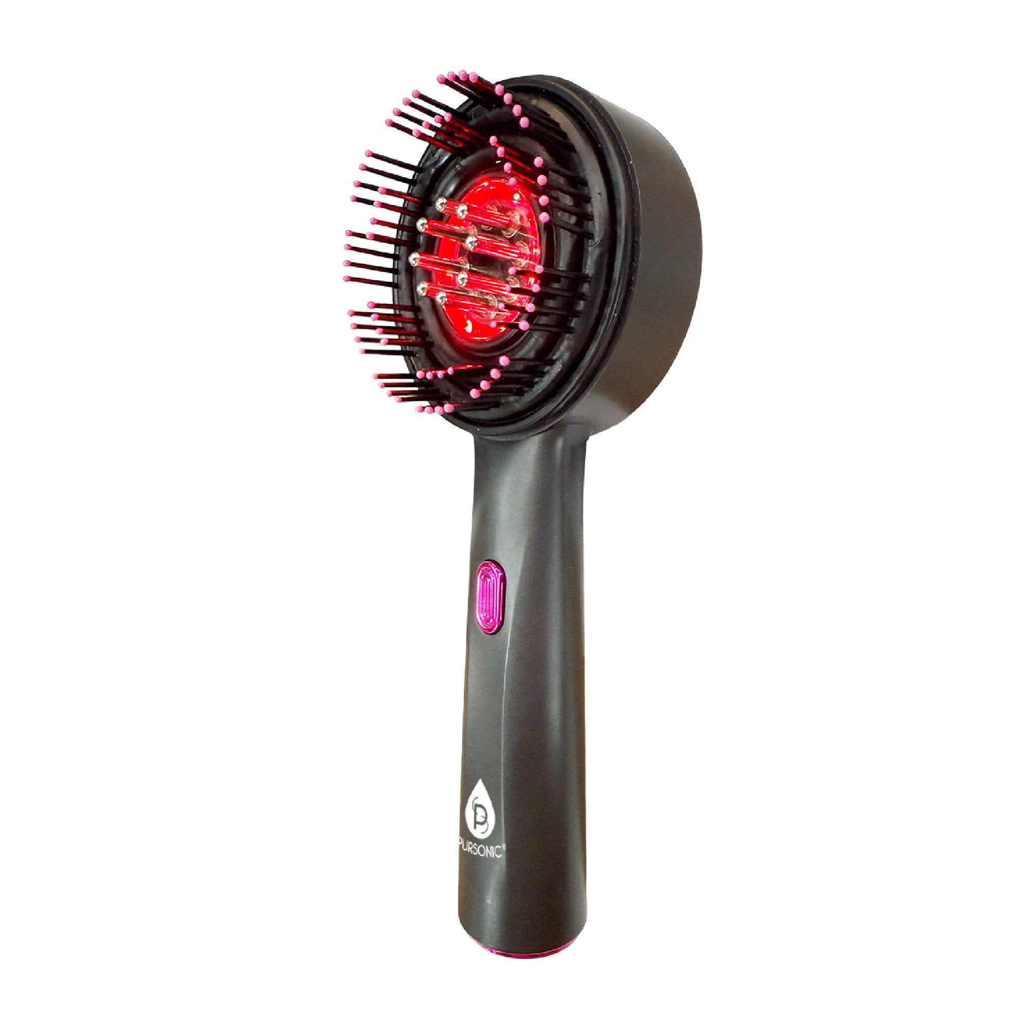 3-in-1 LED Therapy Scalp & Hair Treatment Brush – Stimulate Growth, Boost Volume, Enhance Scalp Health