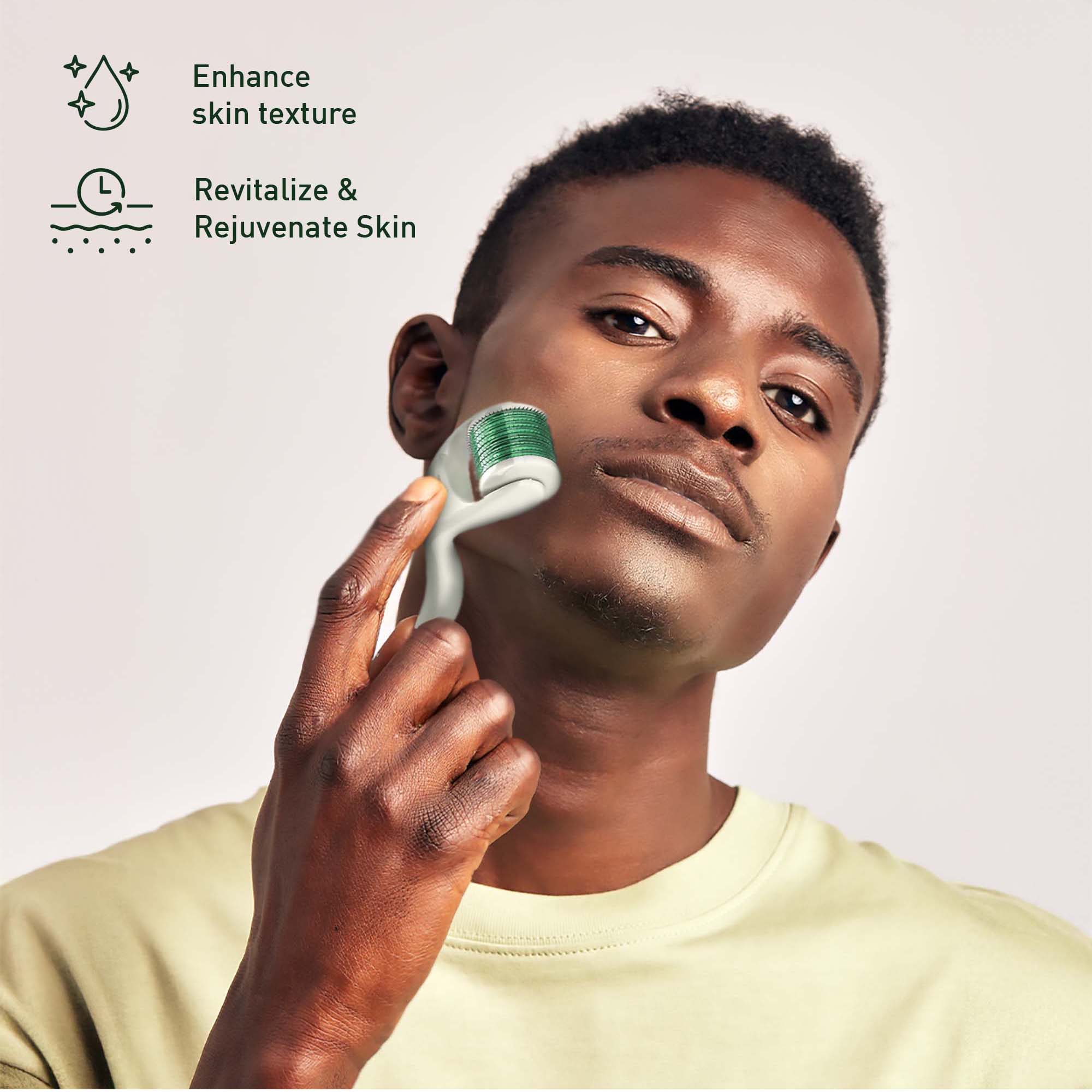 Advanced Facial Cleansing Brush, Anti-Aging Serum Set, and Micro Needle Derma Roller Bundle