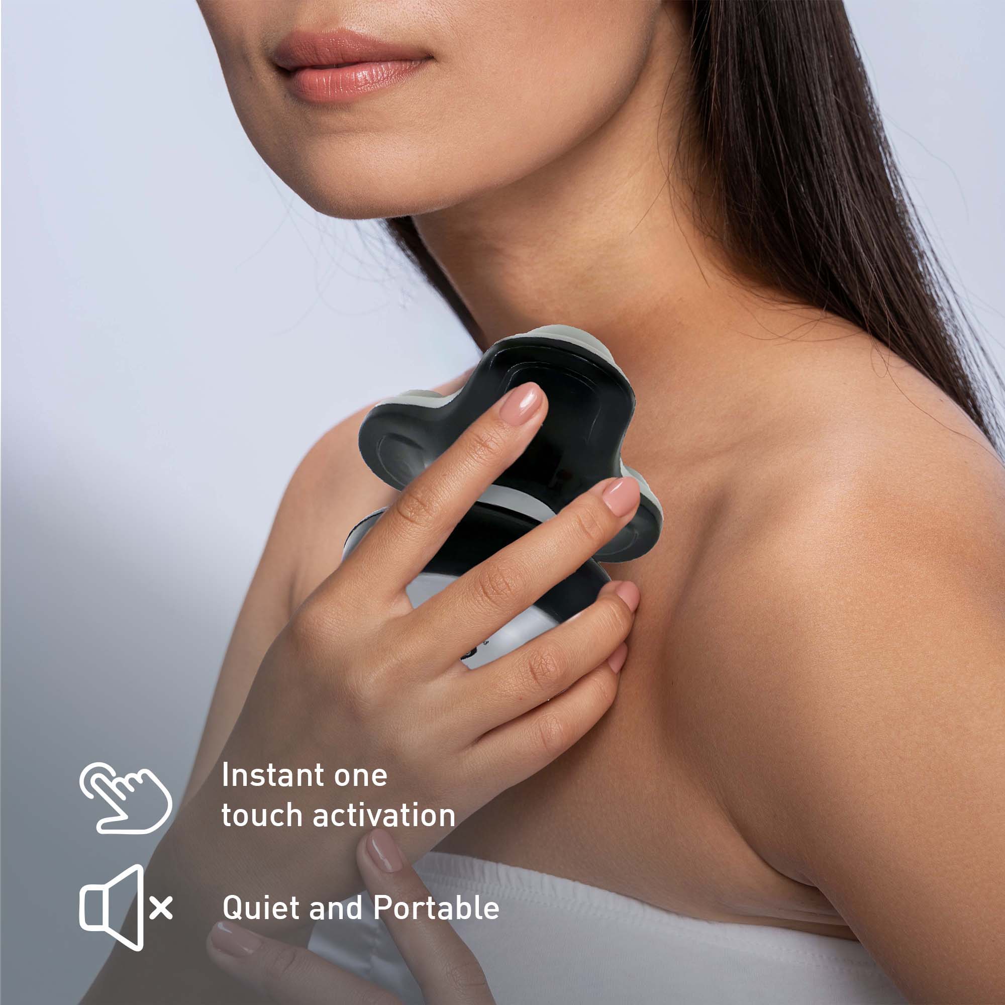 Muscle Recovery & Relaxation Power Duo: Massage Gun & Handheld Electric Sport Massager