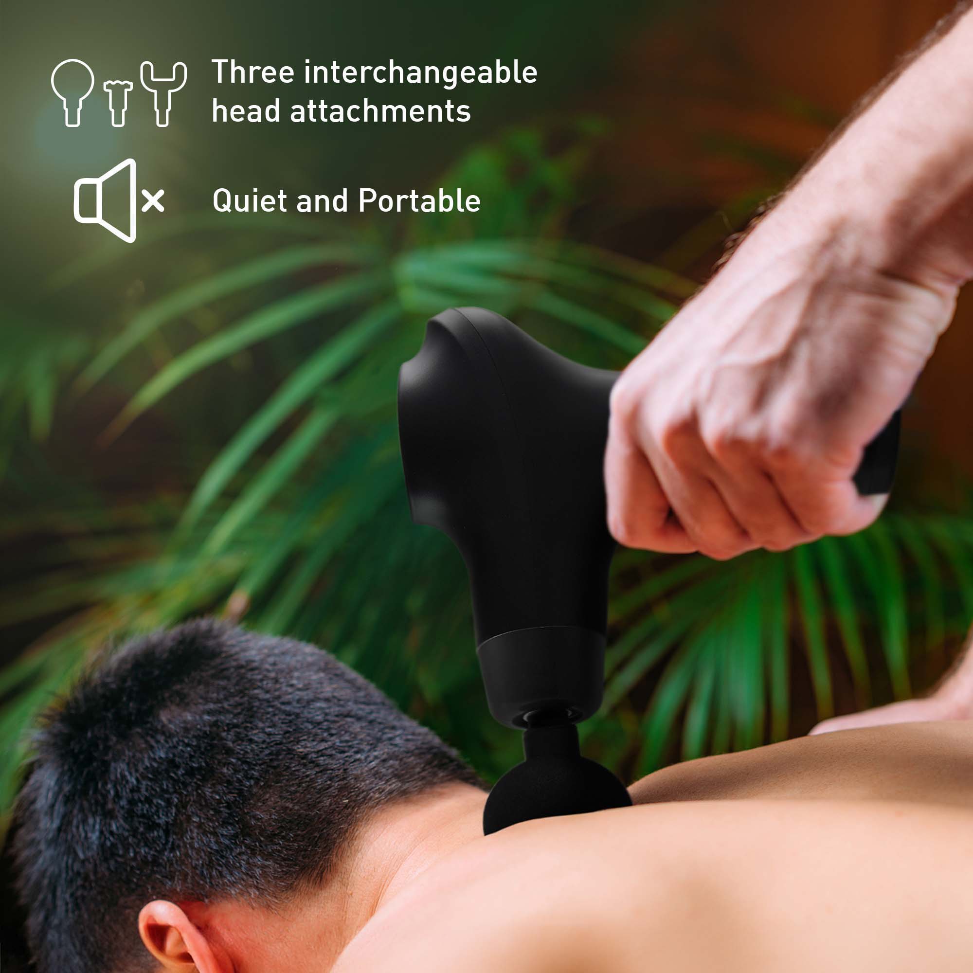 Muscle Recovery & Relaxation Power Duo: Massage Gun & Handheld Electric Sport Massager