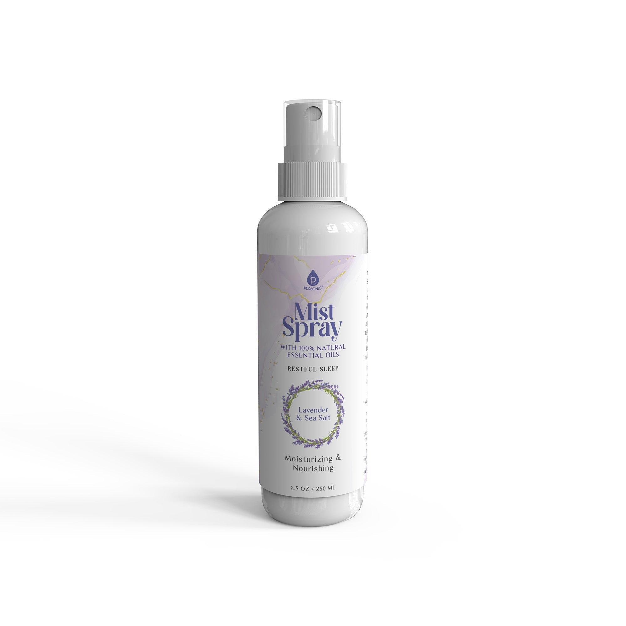 Mist Spray with Essential Oils – Lavender & Sea Salt Aromatherapy