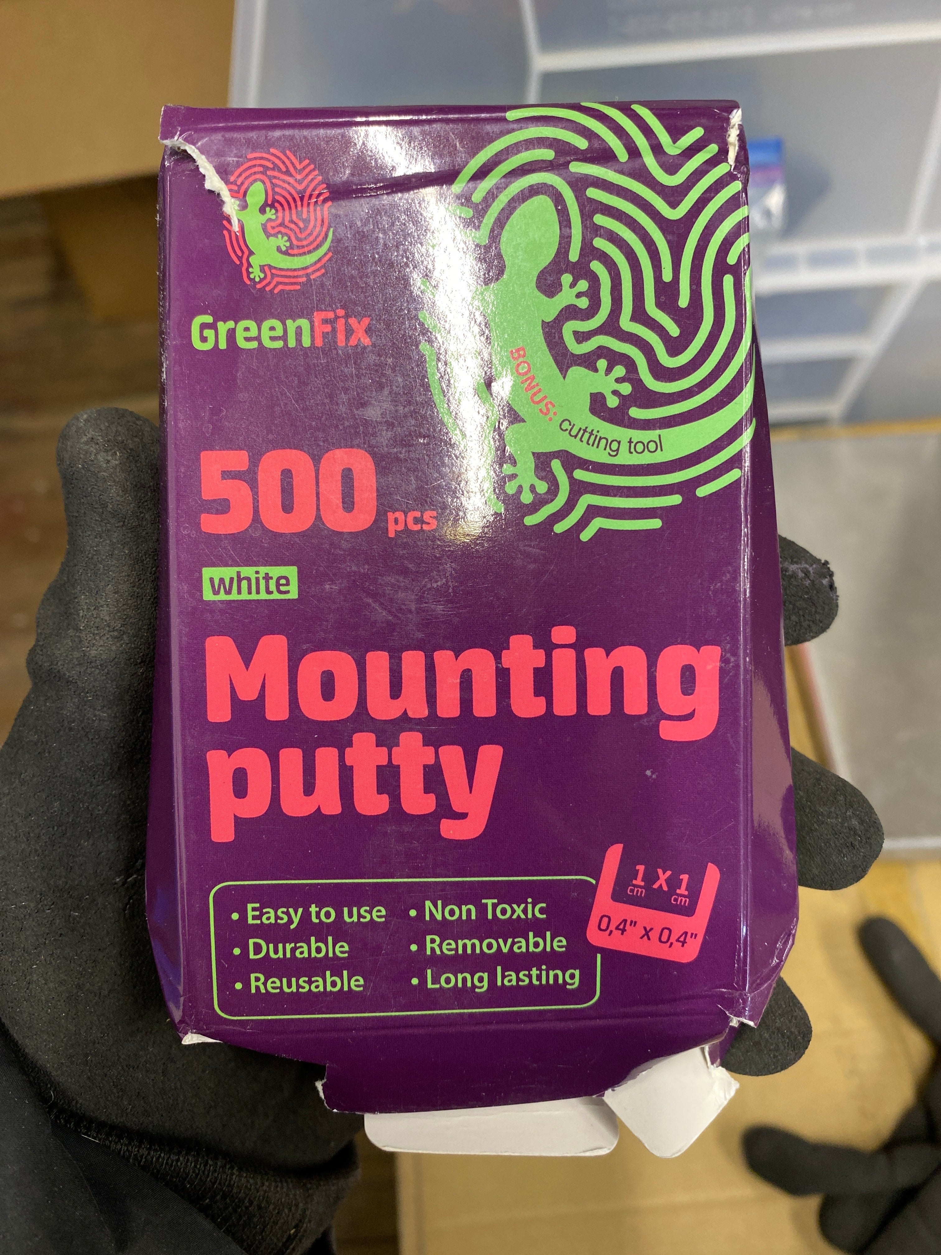New Teacher Center Mounting Putty Box