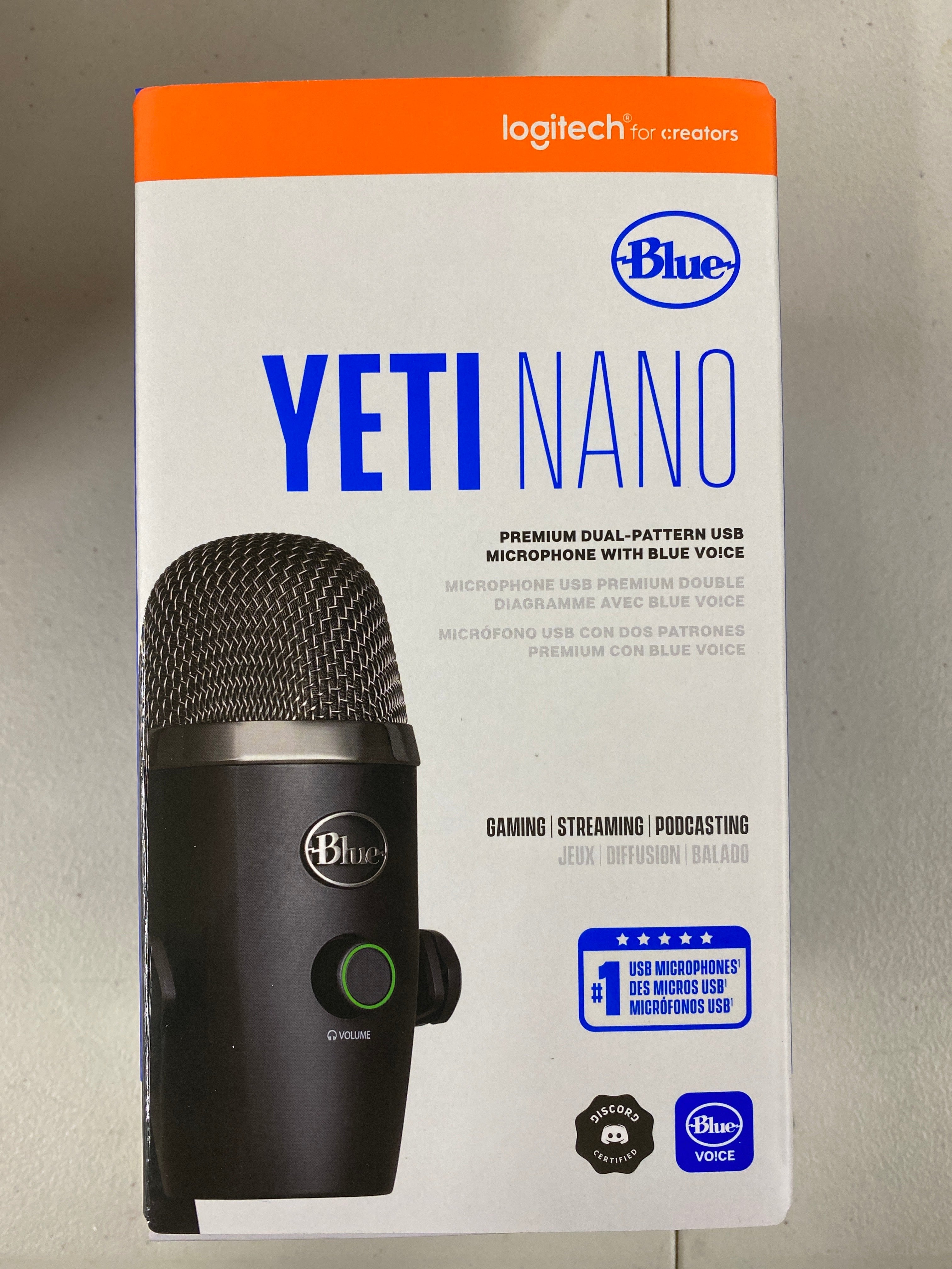Growth - Branded Blue Yeti Microphone