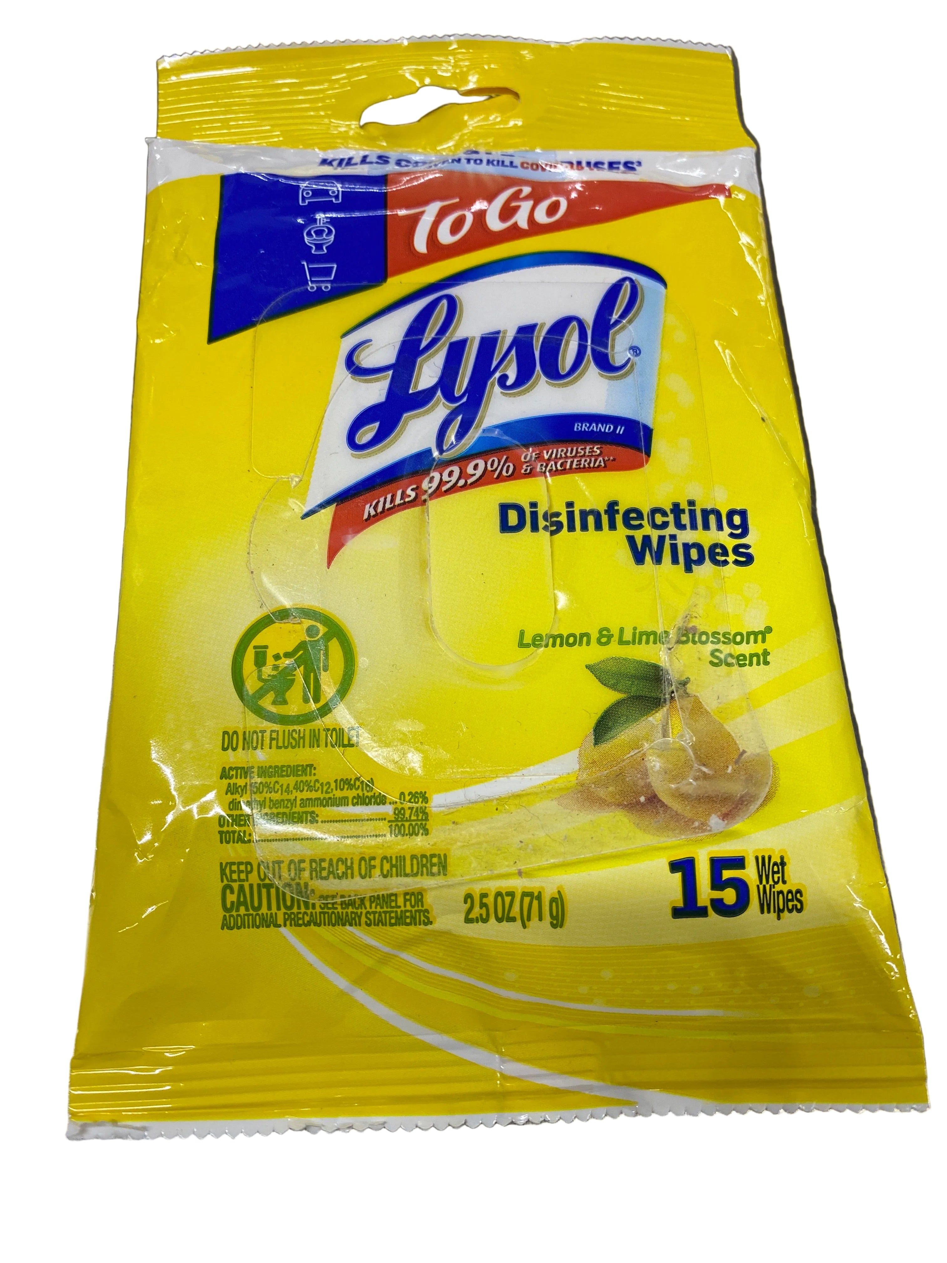 Kami Lysol Disinfecting To Go Wipes