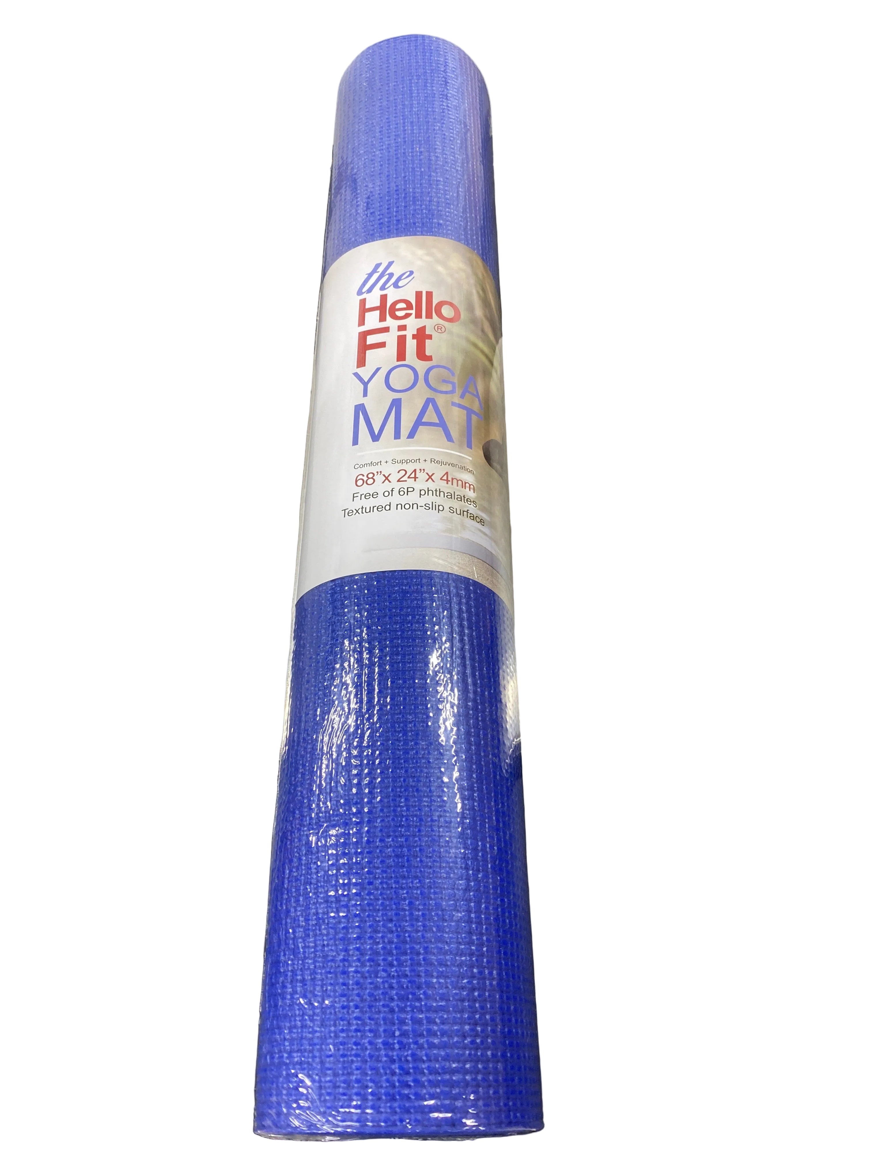 New Teacher Center Blue Yoga Mat