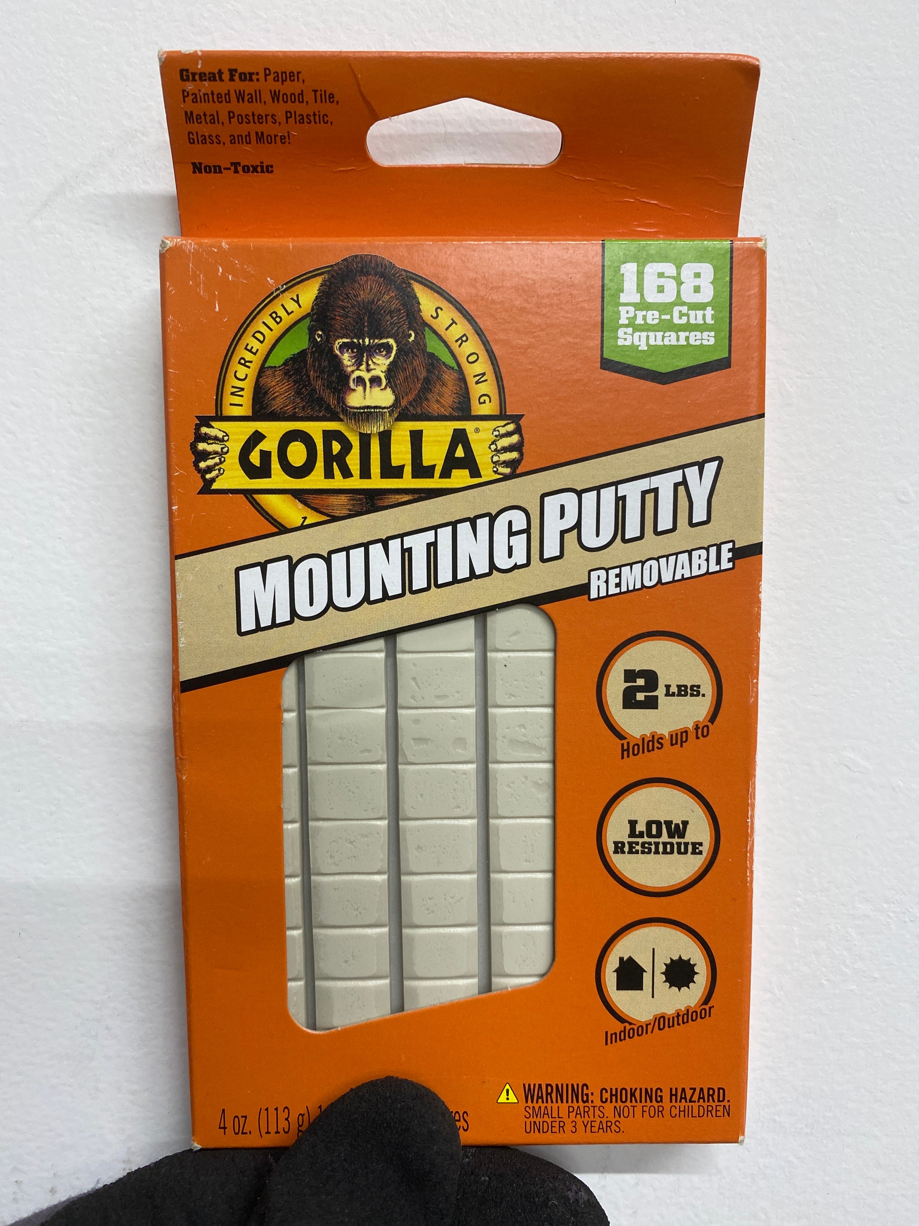 New Teacher Center Gorilla Mounting Putty Box