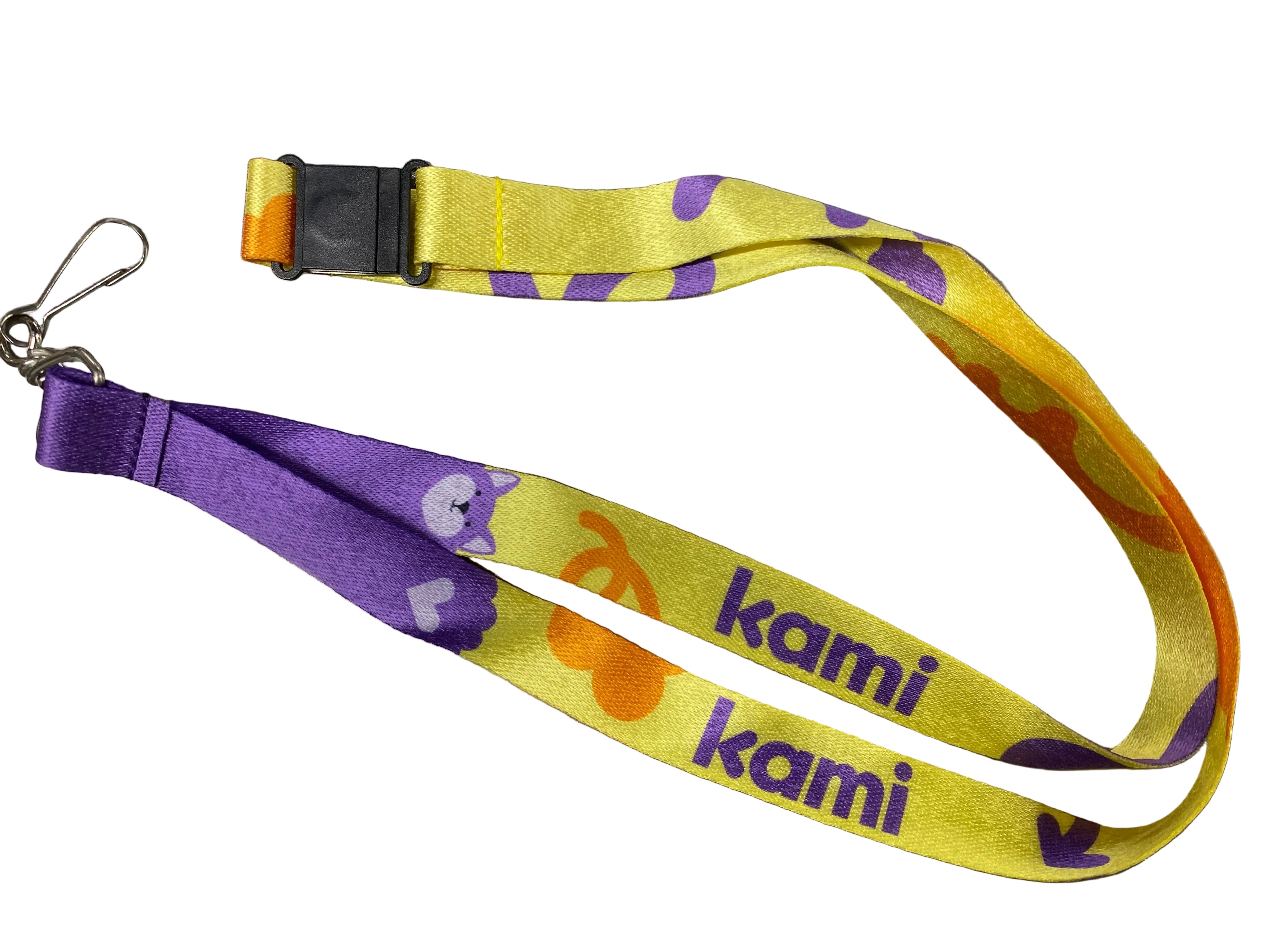 Kami Yellow Lanyard