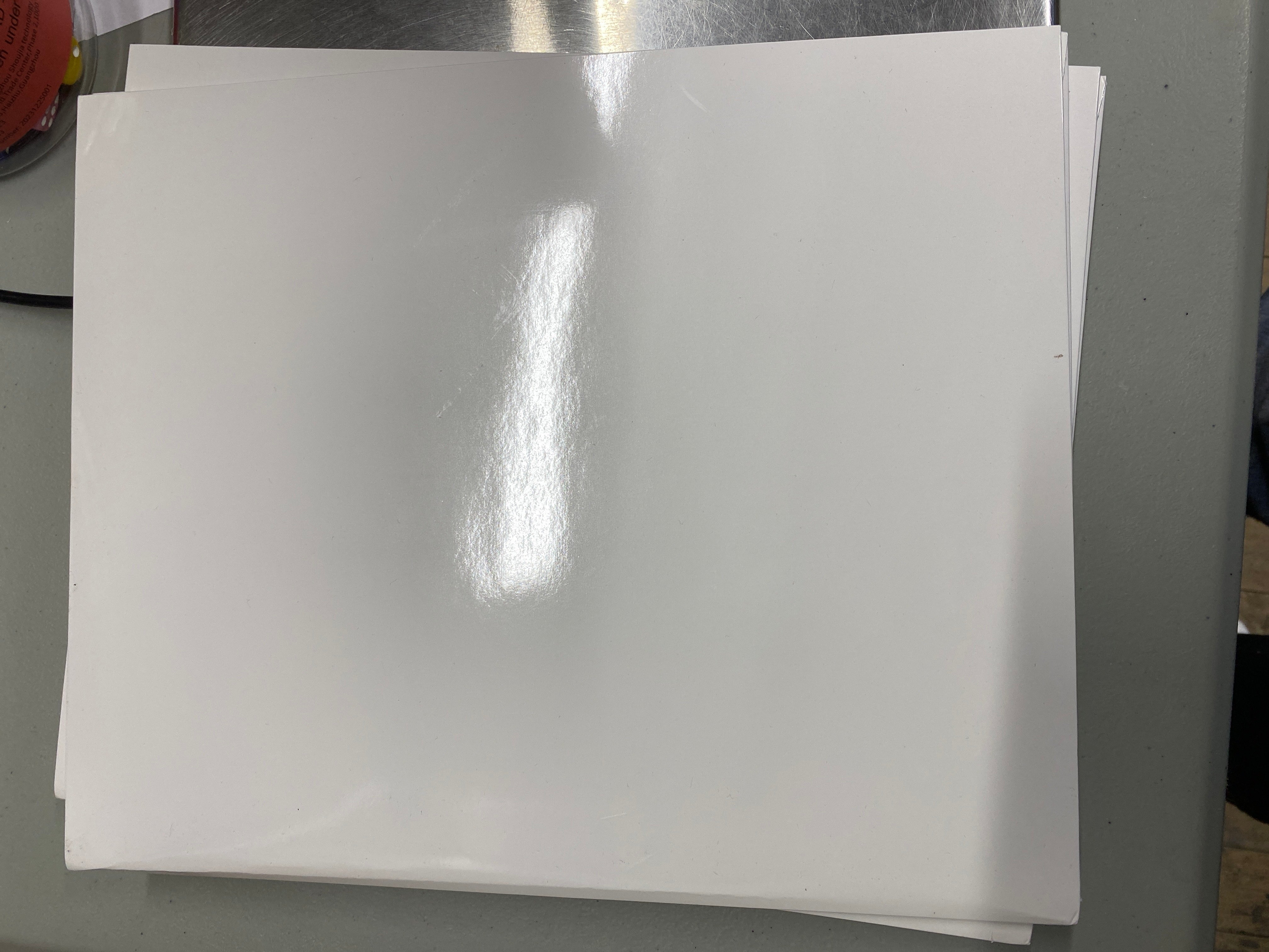 New Teacher Center White Glossy Folder