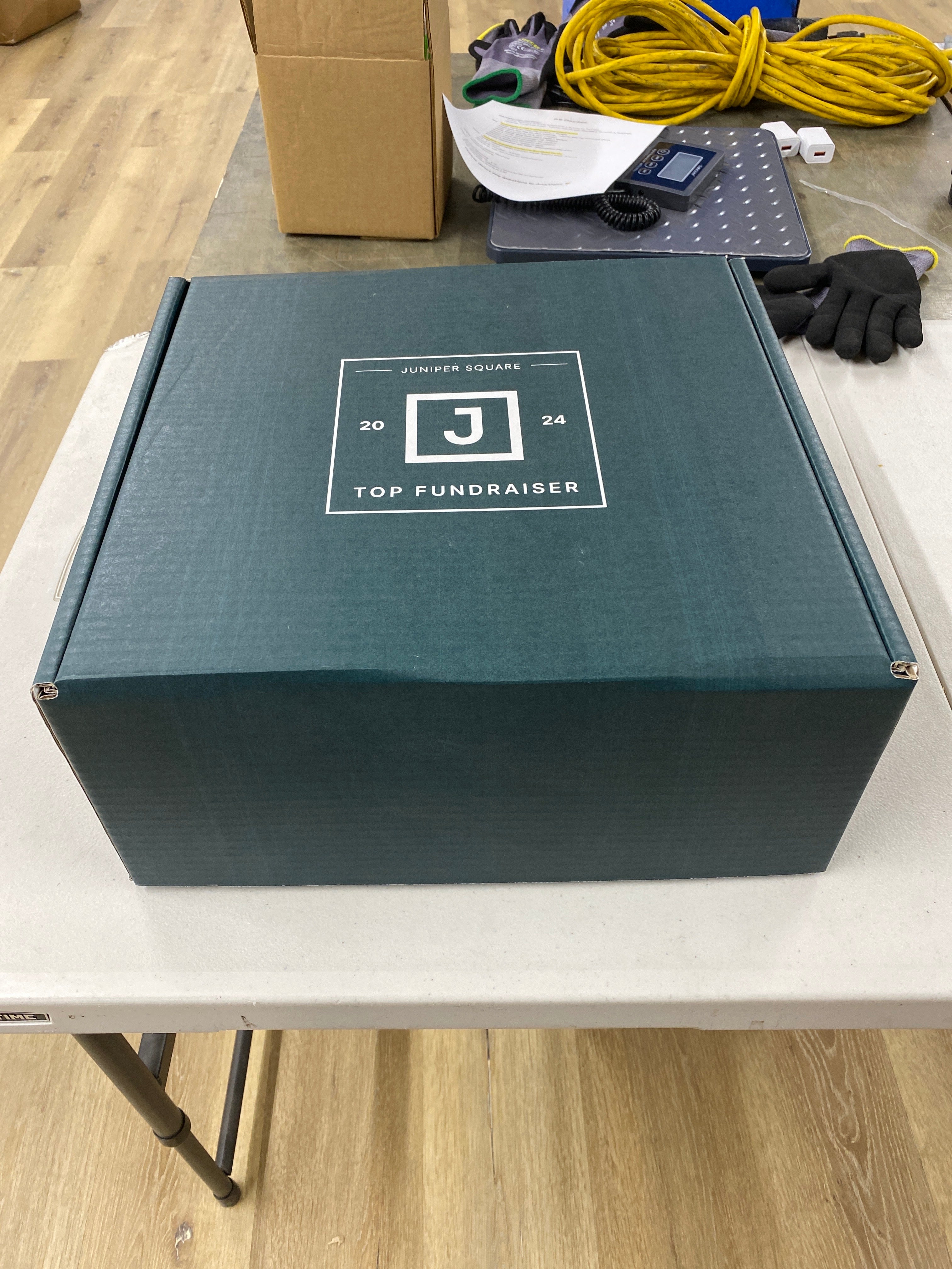 Juniper Square Forest Green Gift Box