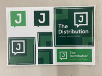 Juniper Square Podcast Sticker Sheet