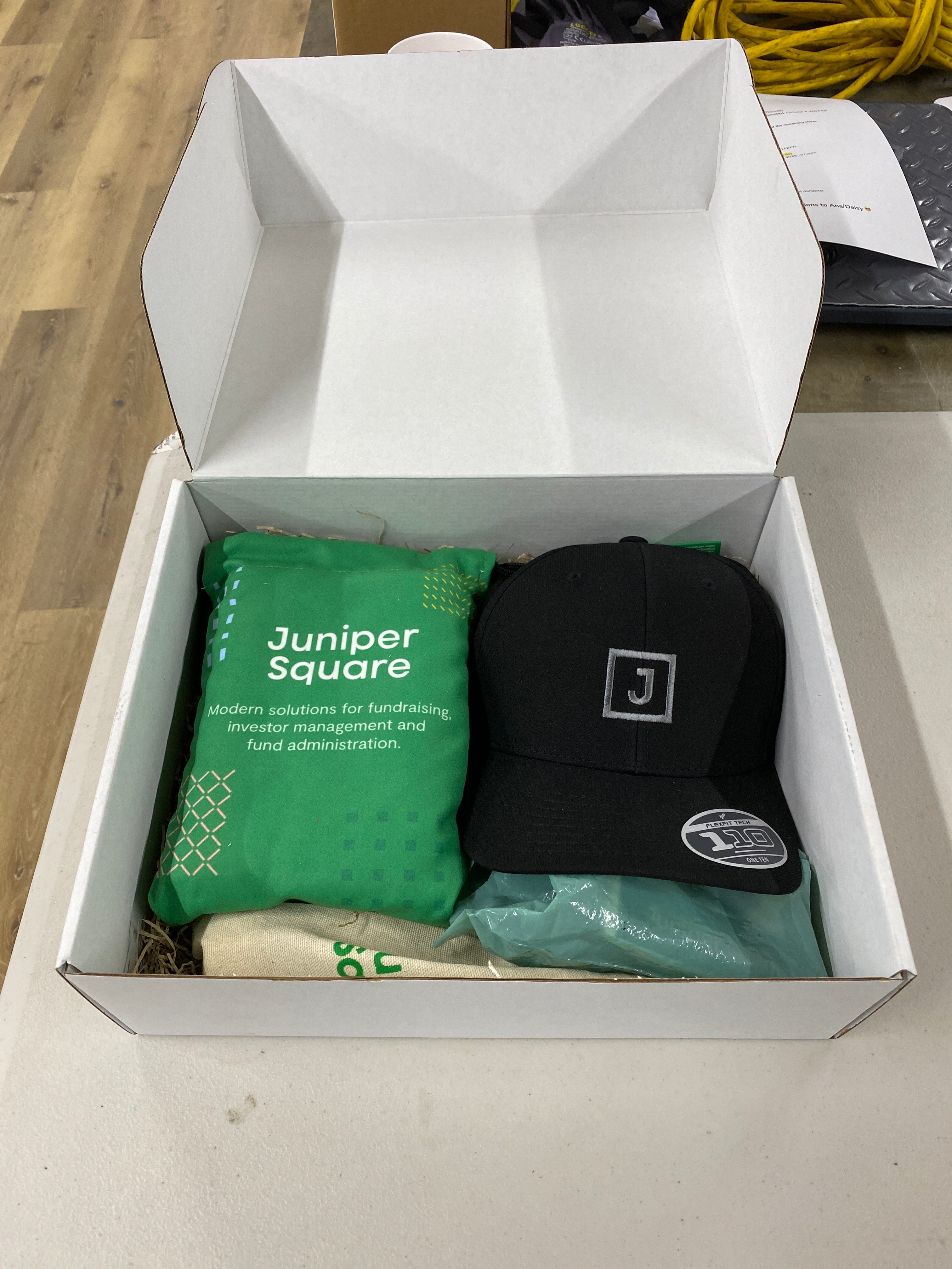 Juniper Square Fundraising Gift Box