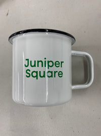 Juniper Square White Mug