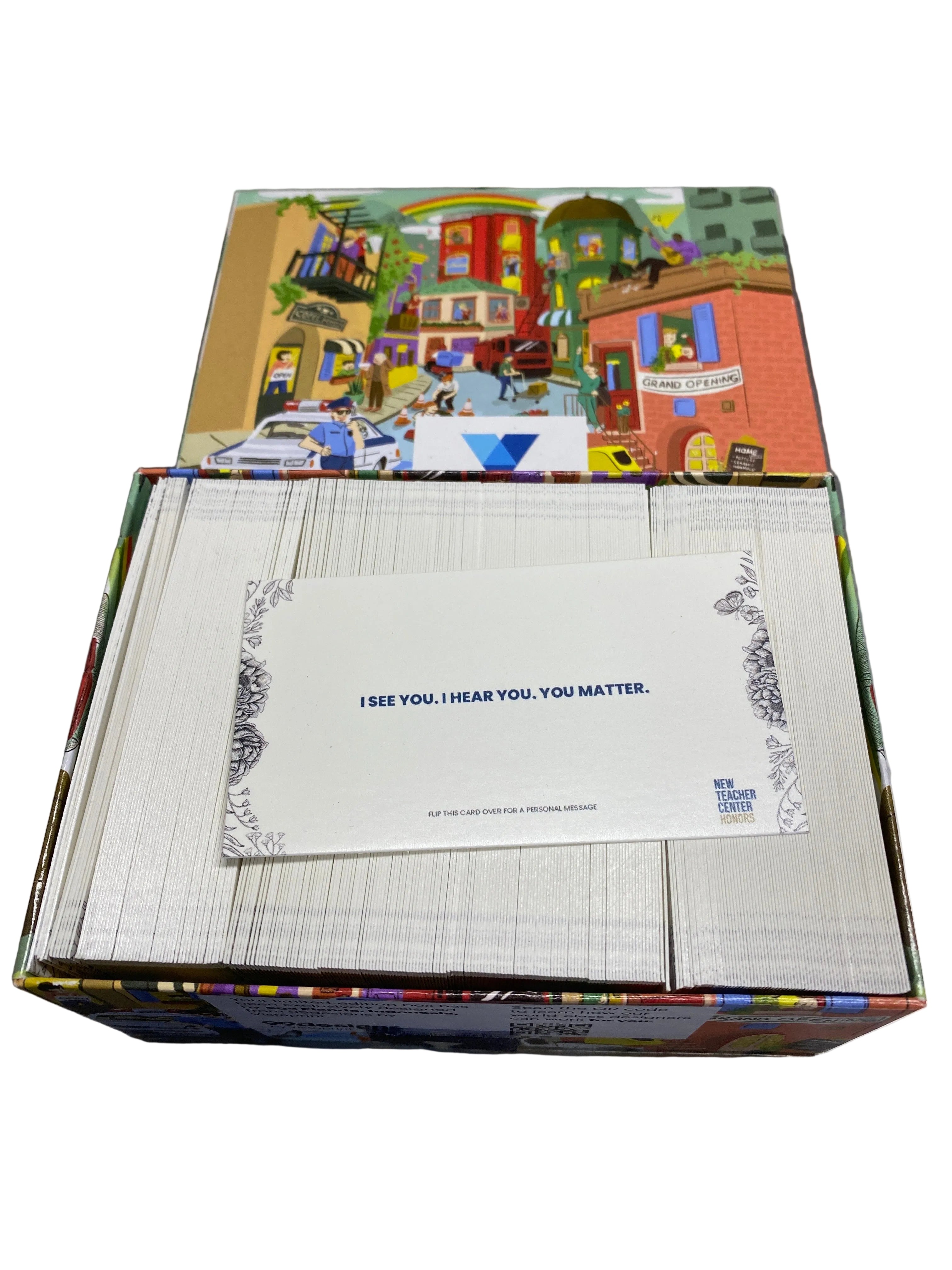 New Teacher Center VistaPrint Business Card Box (315 cards)