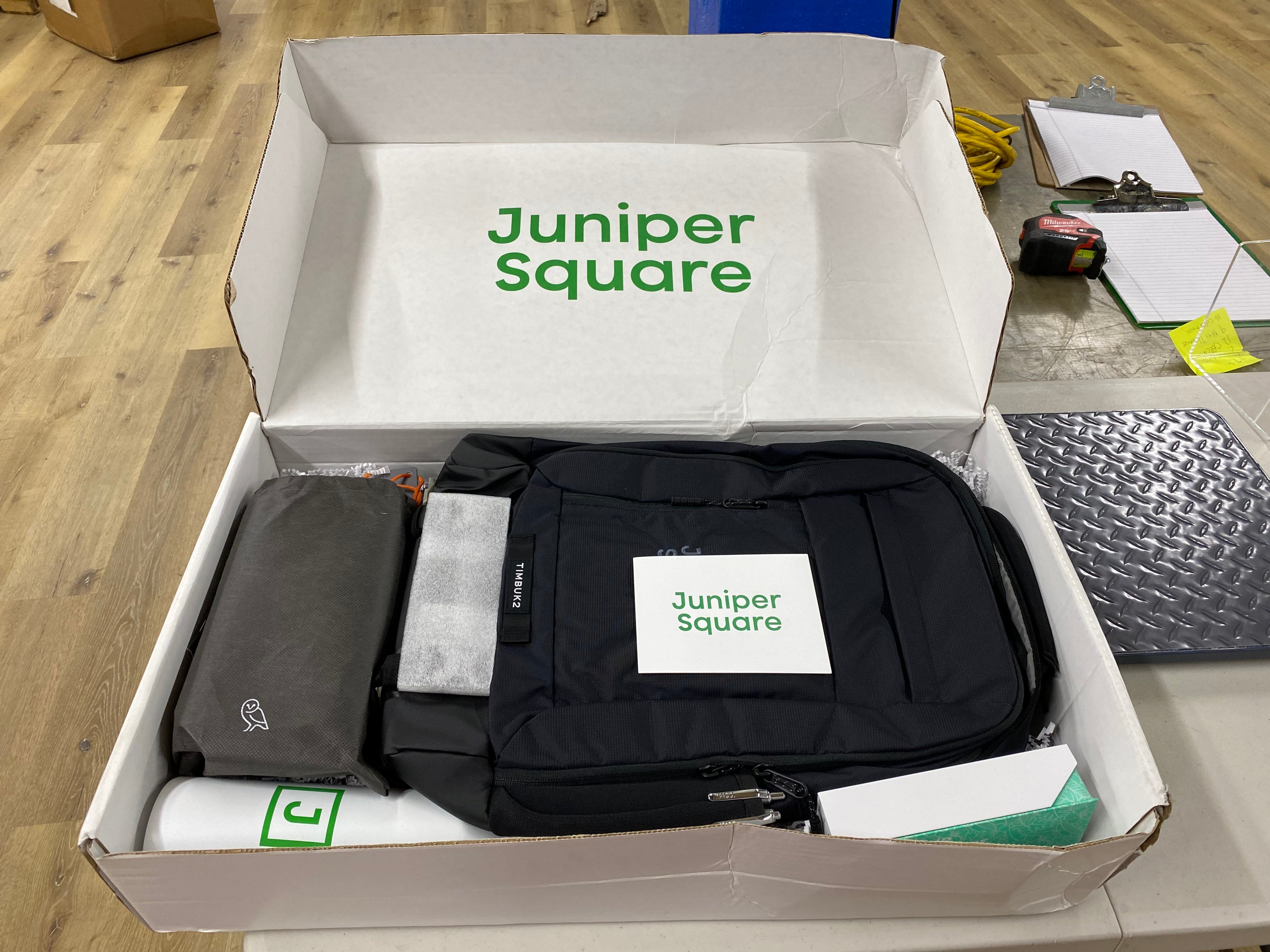 Juniper Square New Hire Gift Box Set