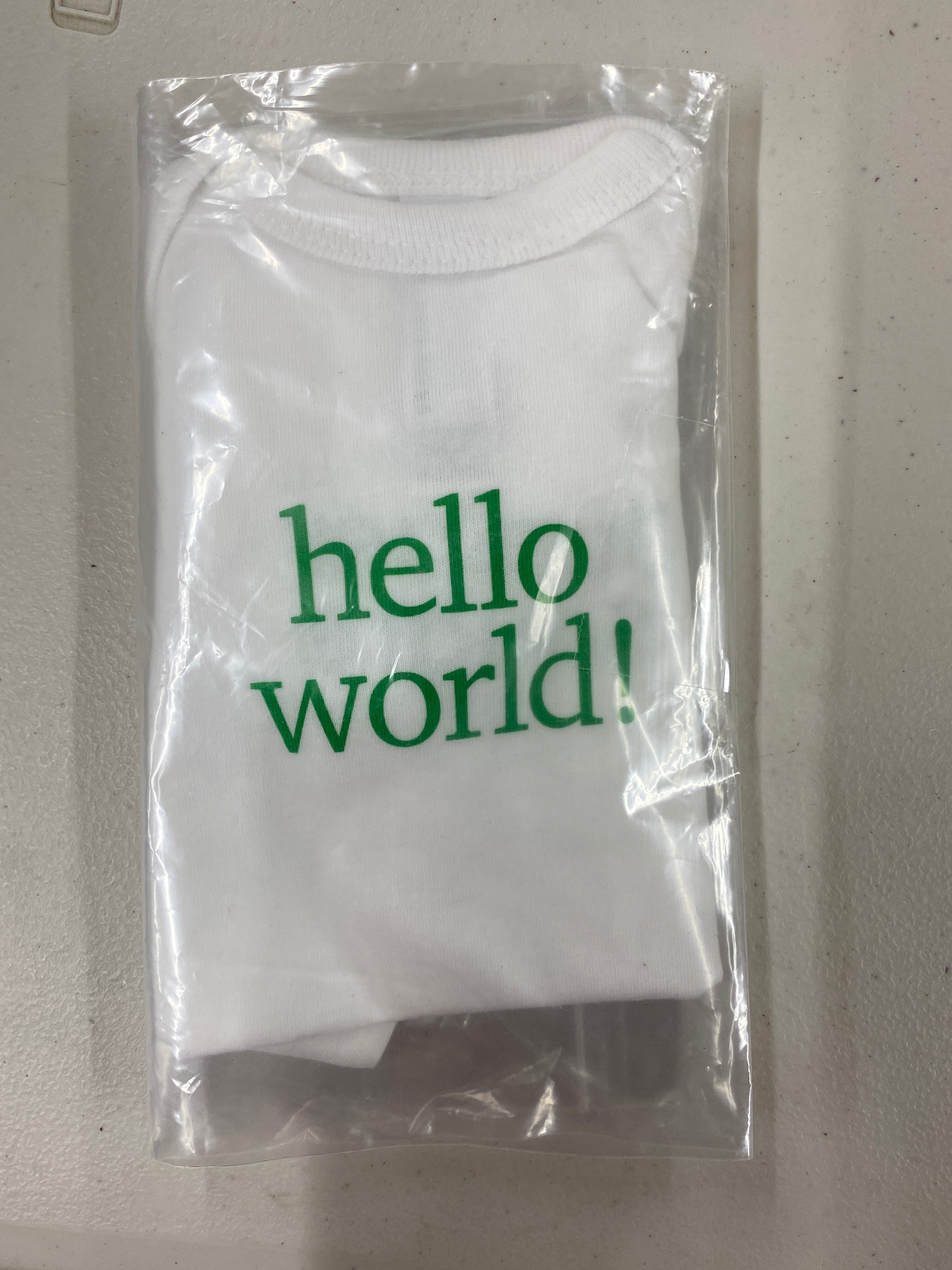 Hello World! Onesie