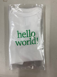 Hello World! Onesie